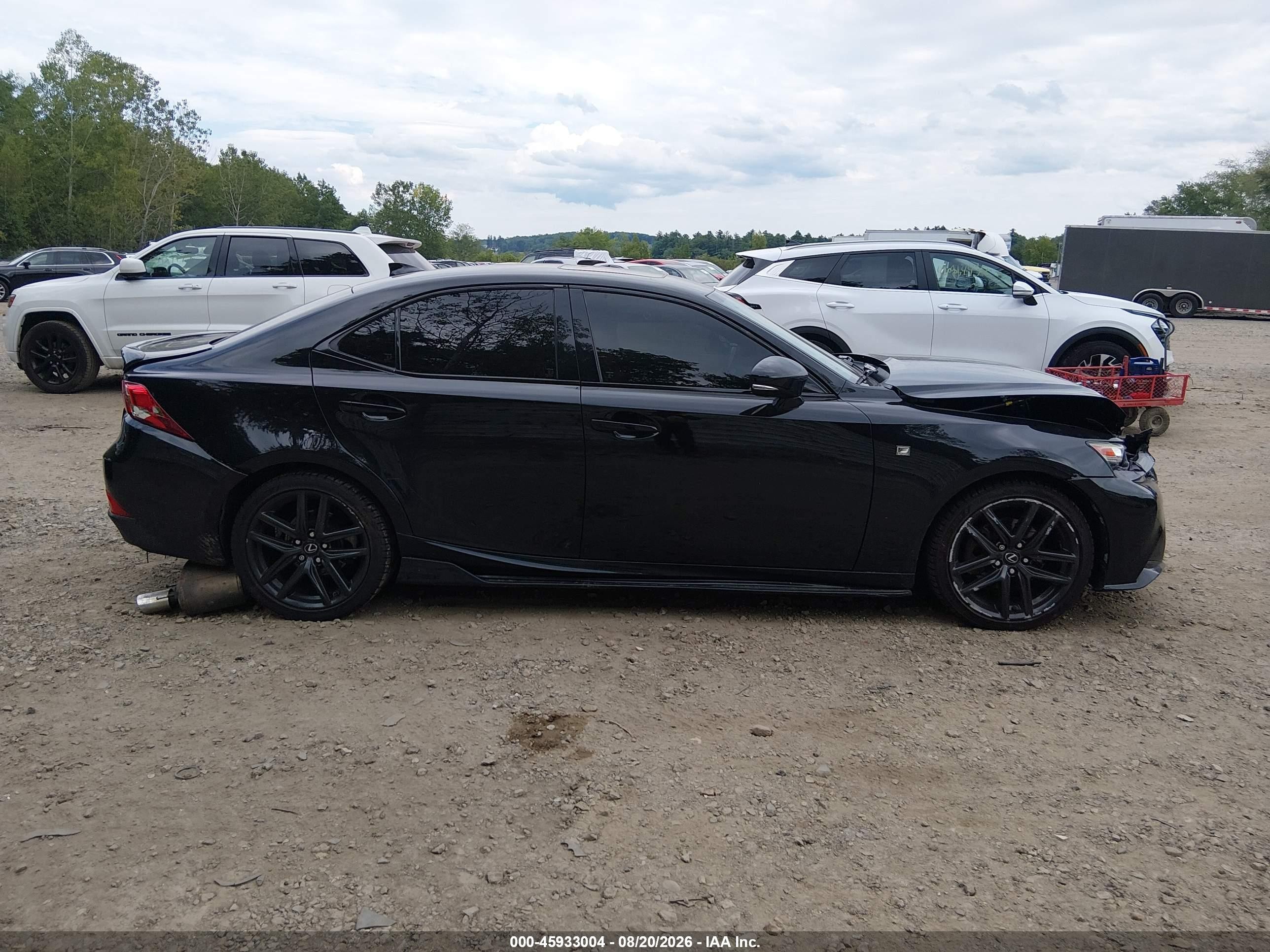2014 Lexus Is 250   Black vin: JTHCF1D25E5010626