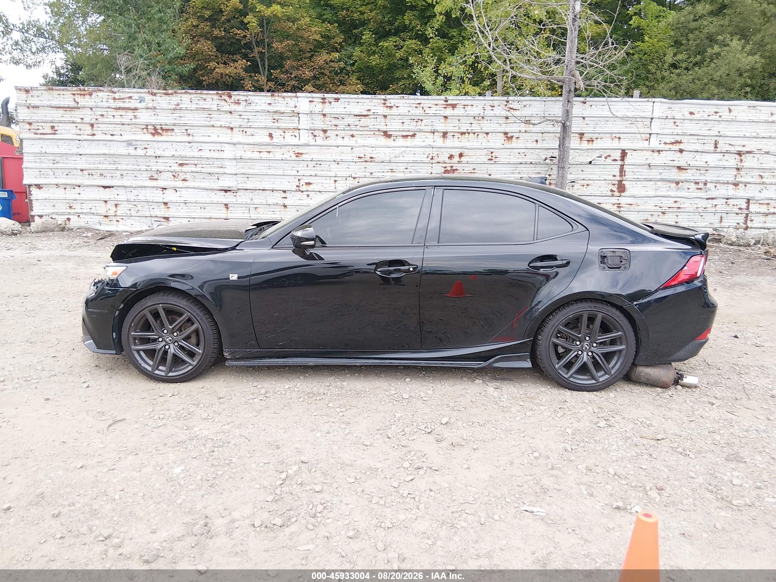 2014 Lexus Is 250   Black vin: JTHCF1D25E5010626
