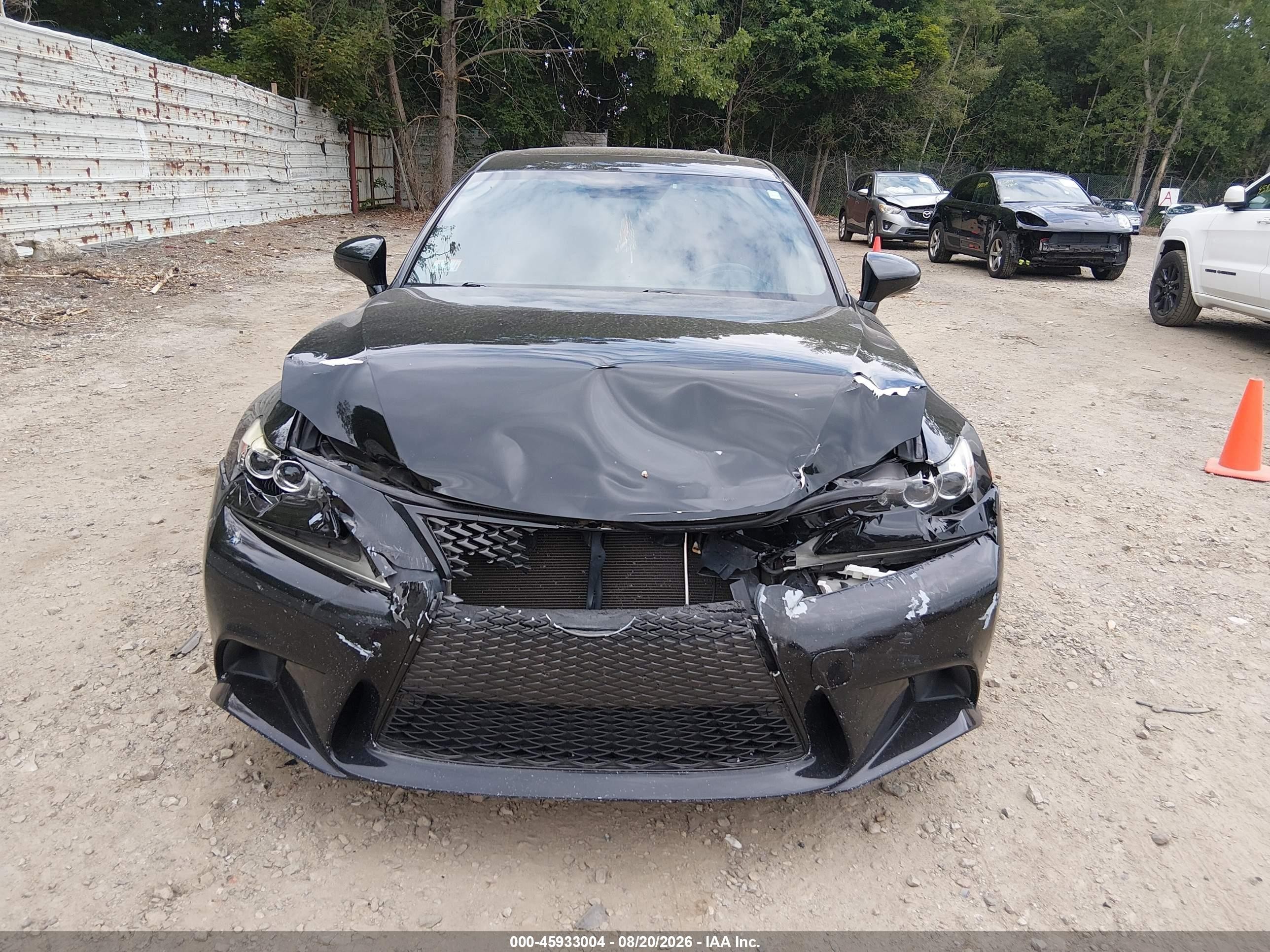 2014 Lexus Is 250   Black vin: JTHCF1D25E5010626