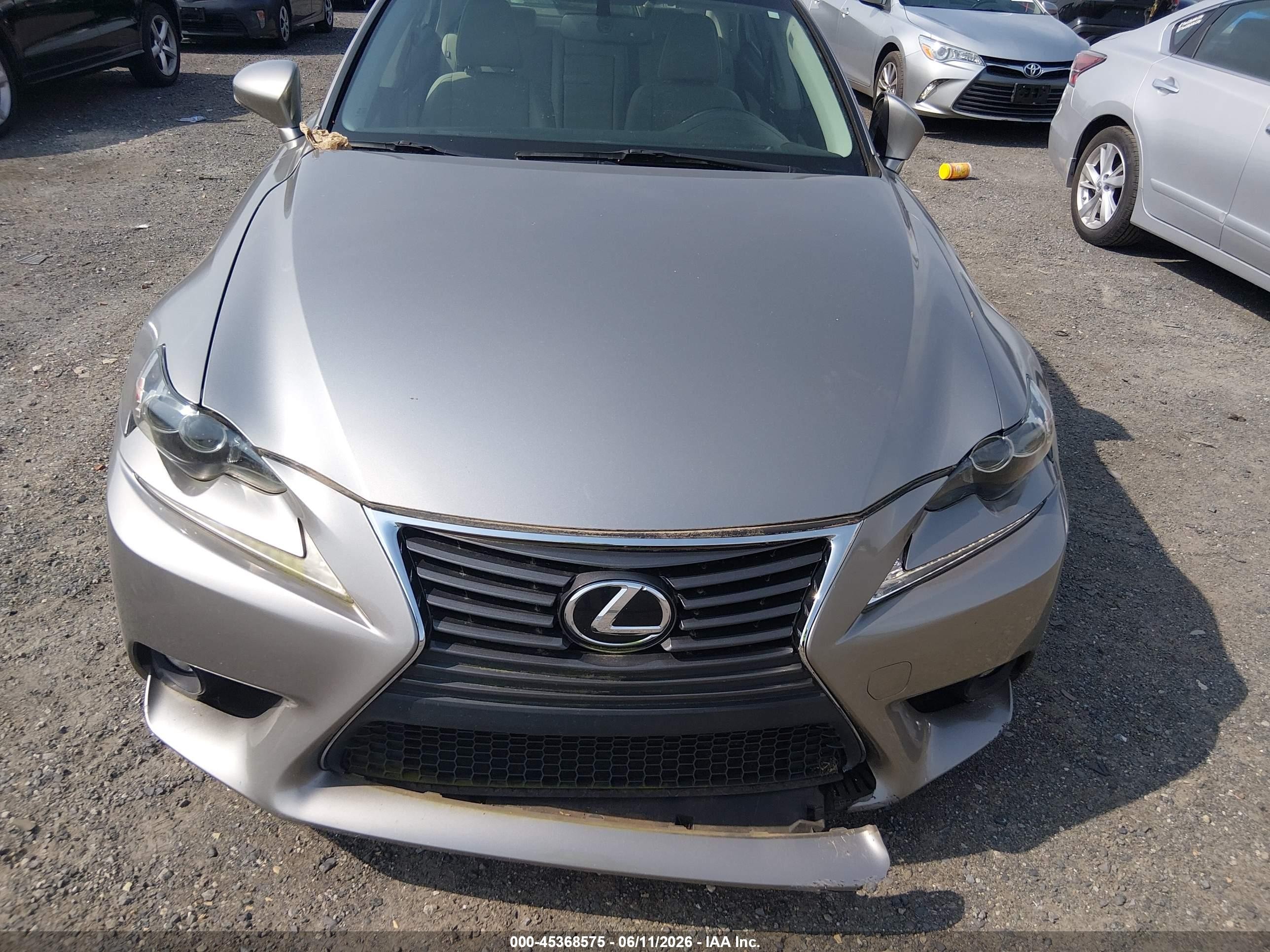 2014 Lexus Is 250   Tan vin: JTHCF1D25E5010934