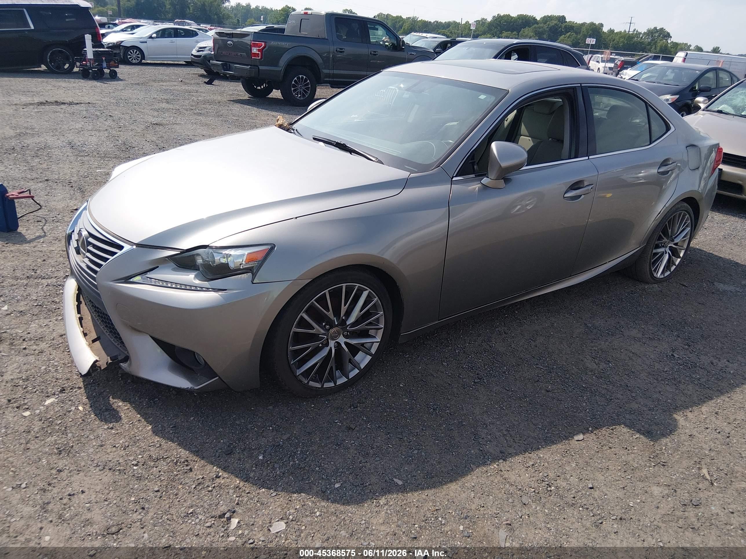 2014 Lexus Is 250   Tan vin: JTHCF1D25E5010934