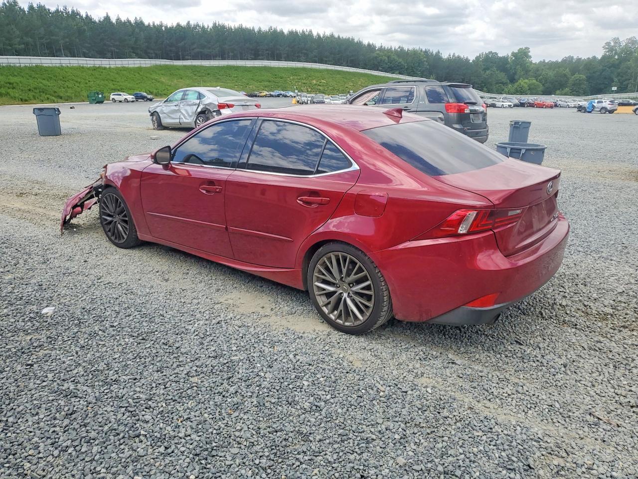 2014 Lexus Is 250 Red vin: JTHCF1D25E5011601