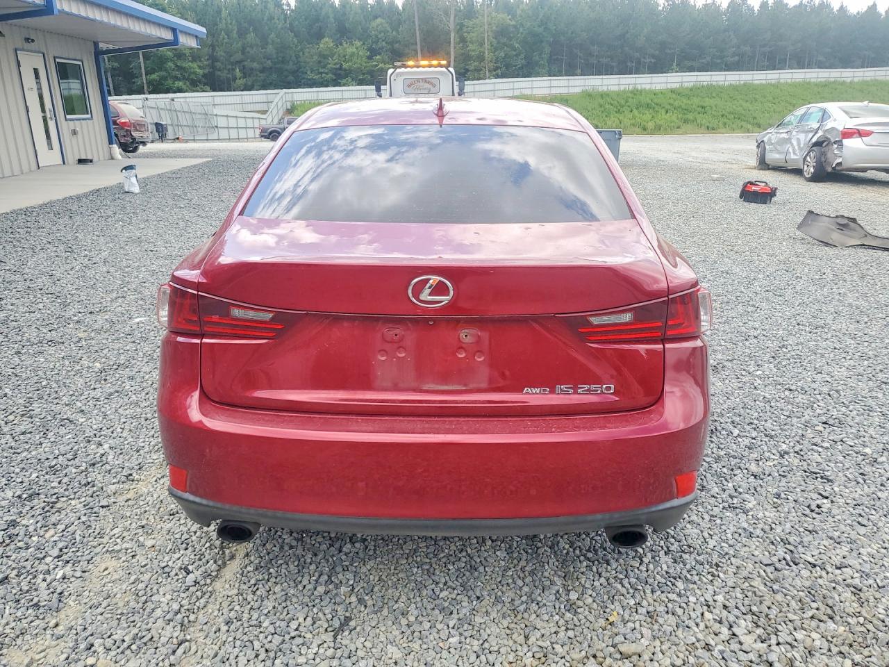 2014 Lexus Is 250 Red vin: JTHCF1D25E5011601