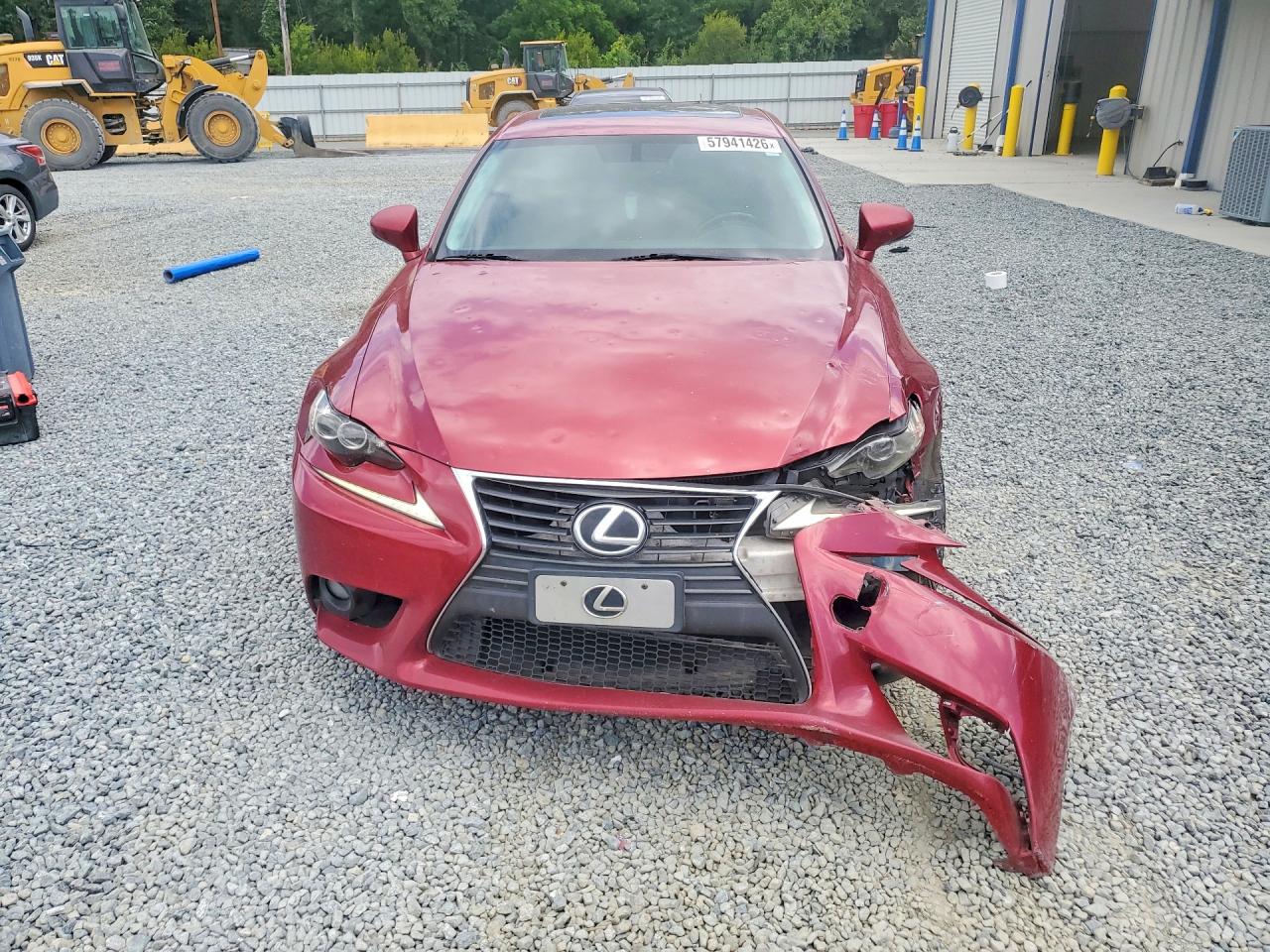 2014 Lexus Is 250 Red vin: JTHCF1D25E5011601