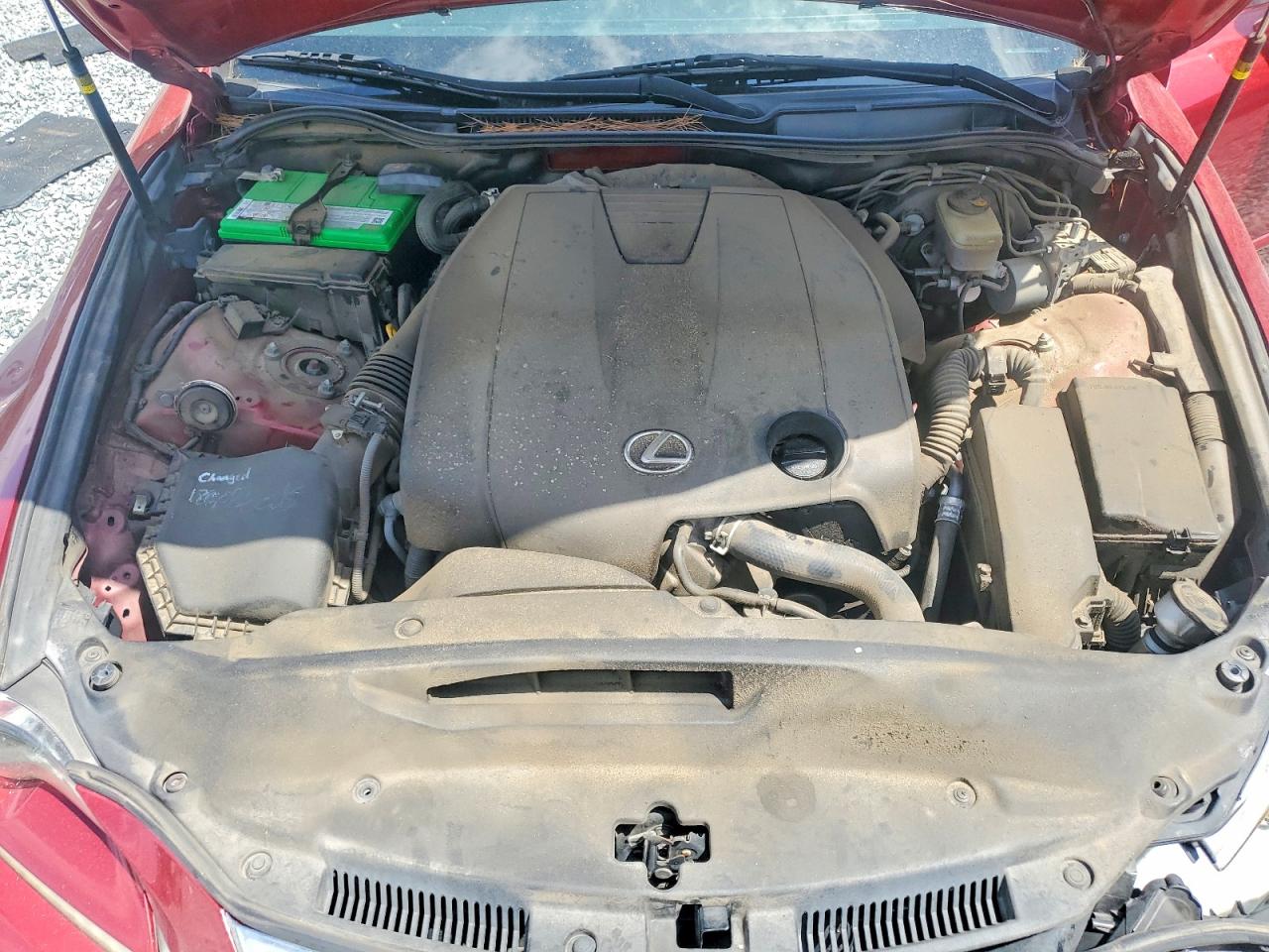 2014 Lexus Is 250 Red vin: JTHCF1D25E5011601