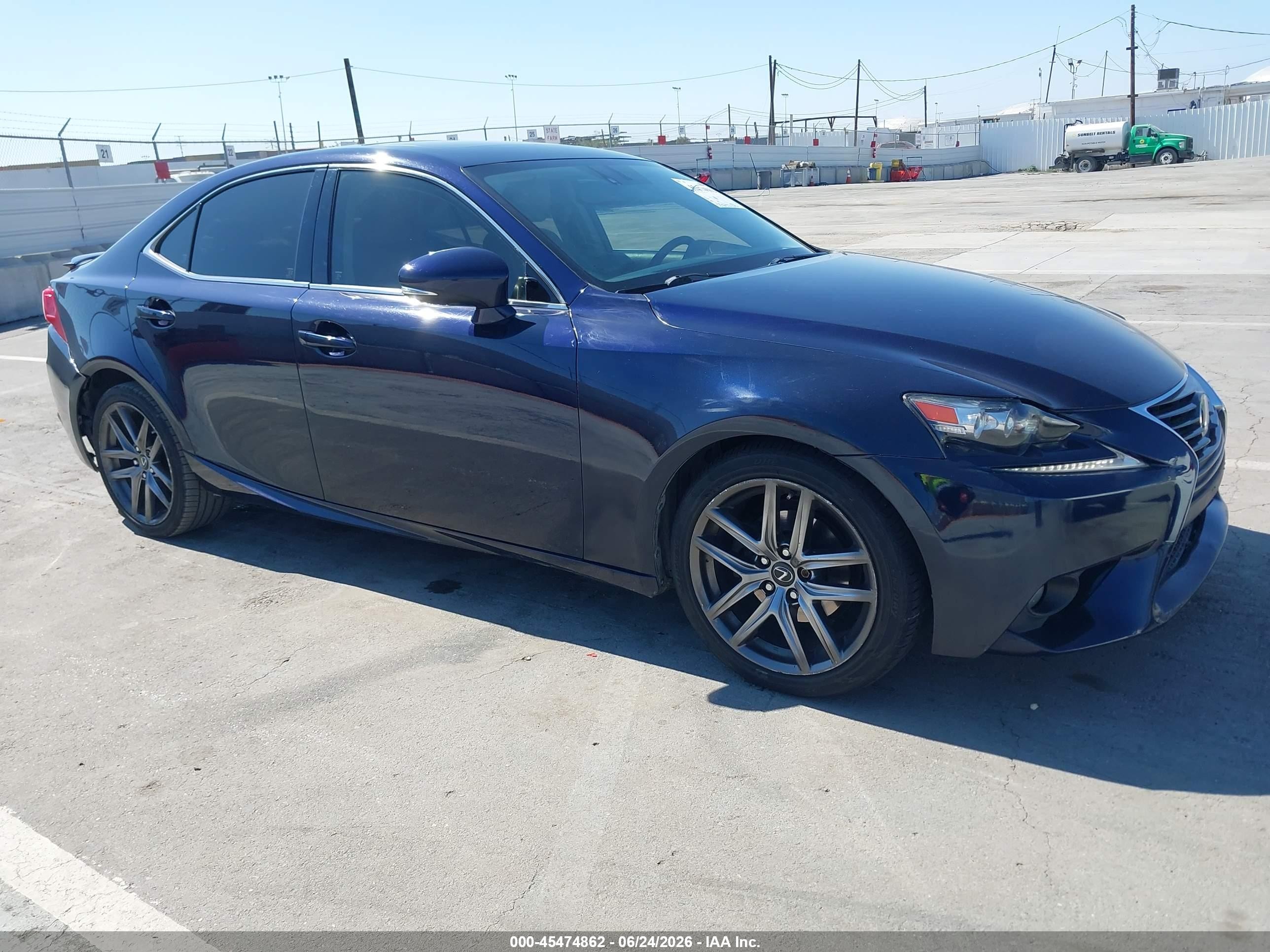 2014 Lexus Is 250   Blue vin: JTHCF1D25E5015244