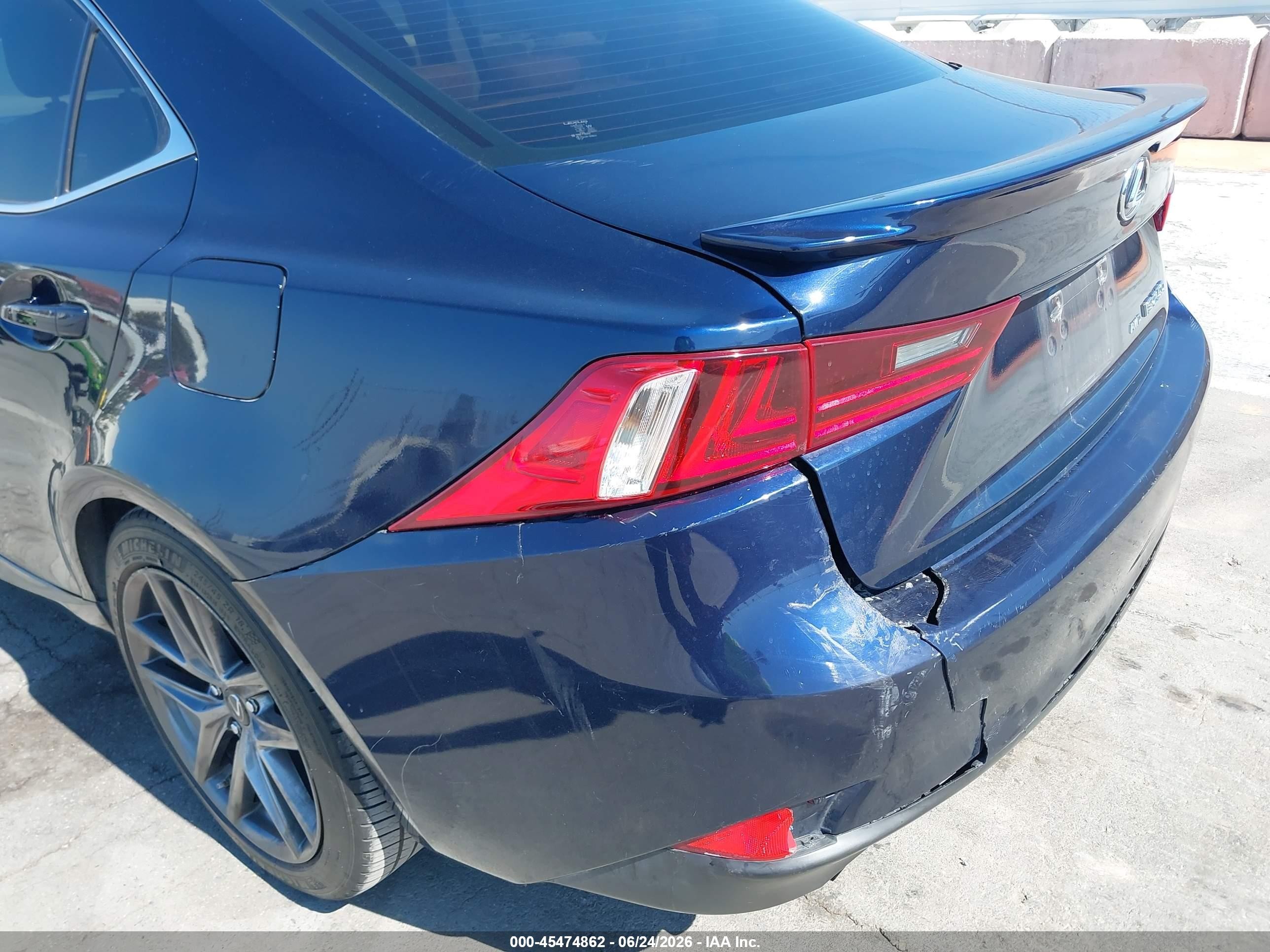 2014 Lexus Is 250   Blue vin: JTHCF1D25E5015244