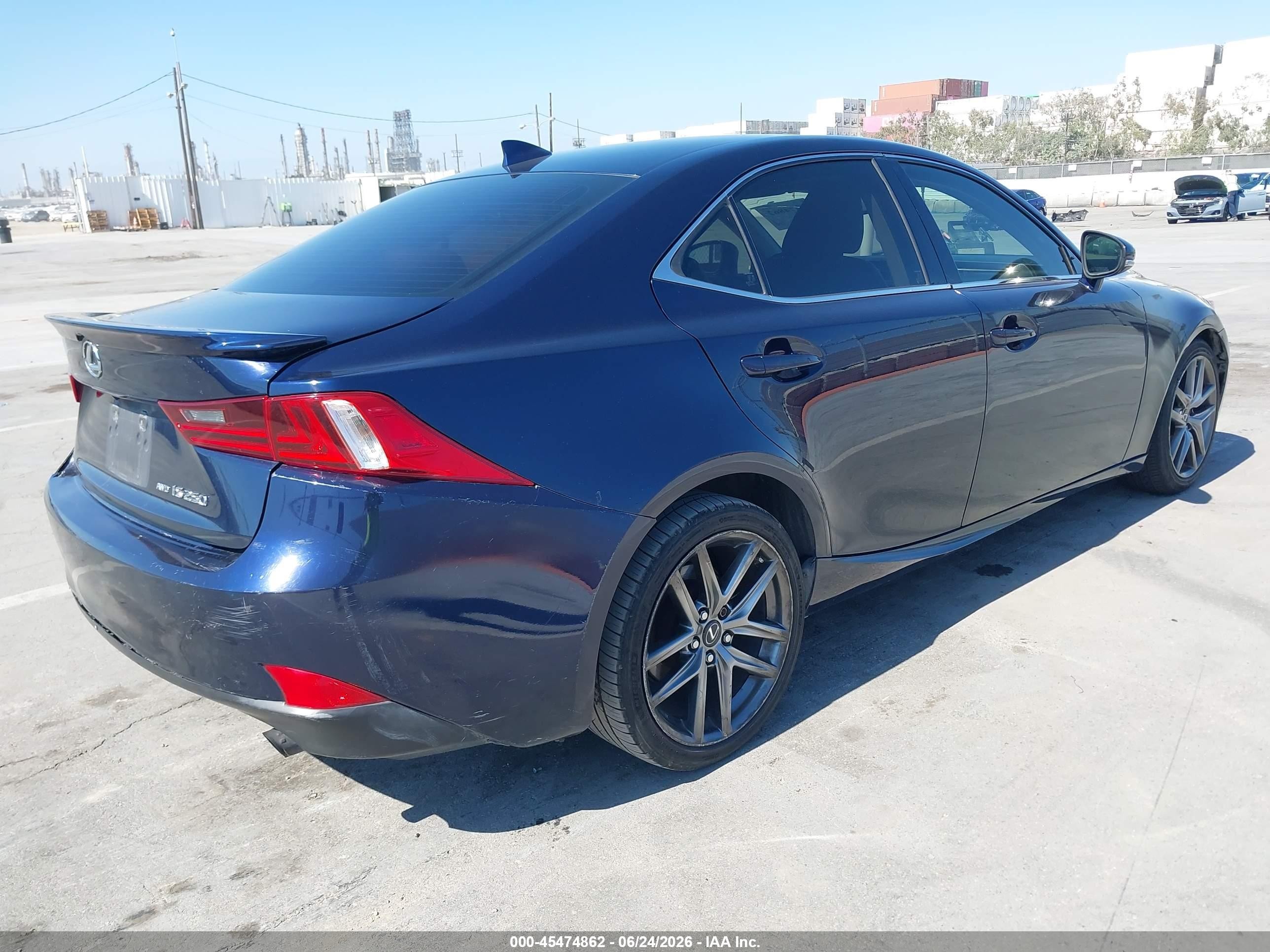 2014 Lexus Is 250   Blue vin: JTHCF1D25E5015244