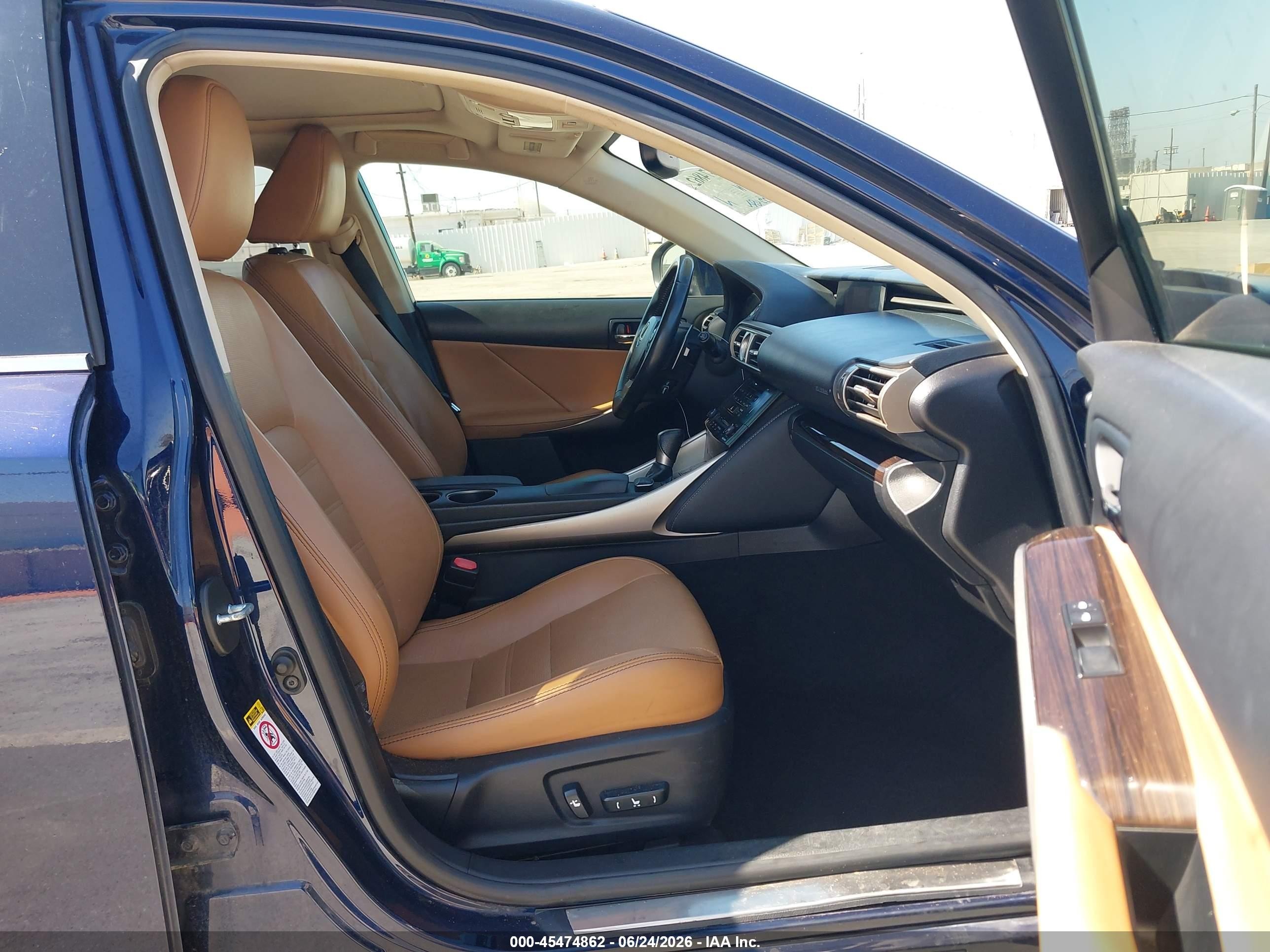 2014 Lexus Is 250   Blue vin: JTHCF1D25E5015244