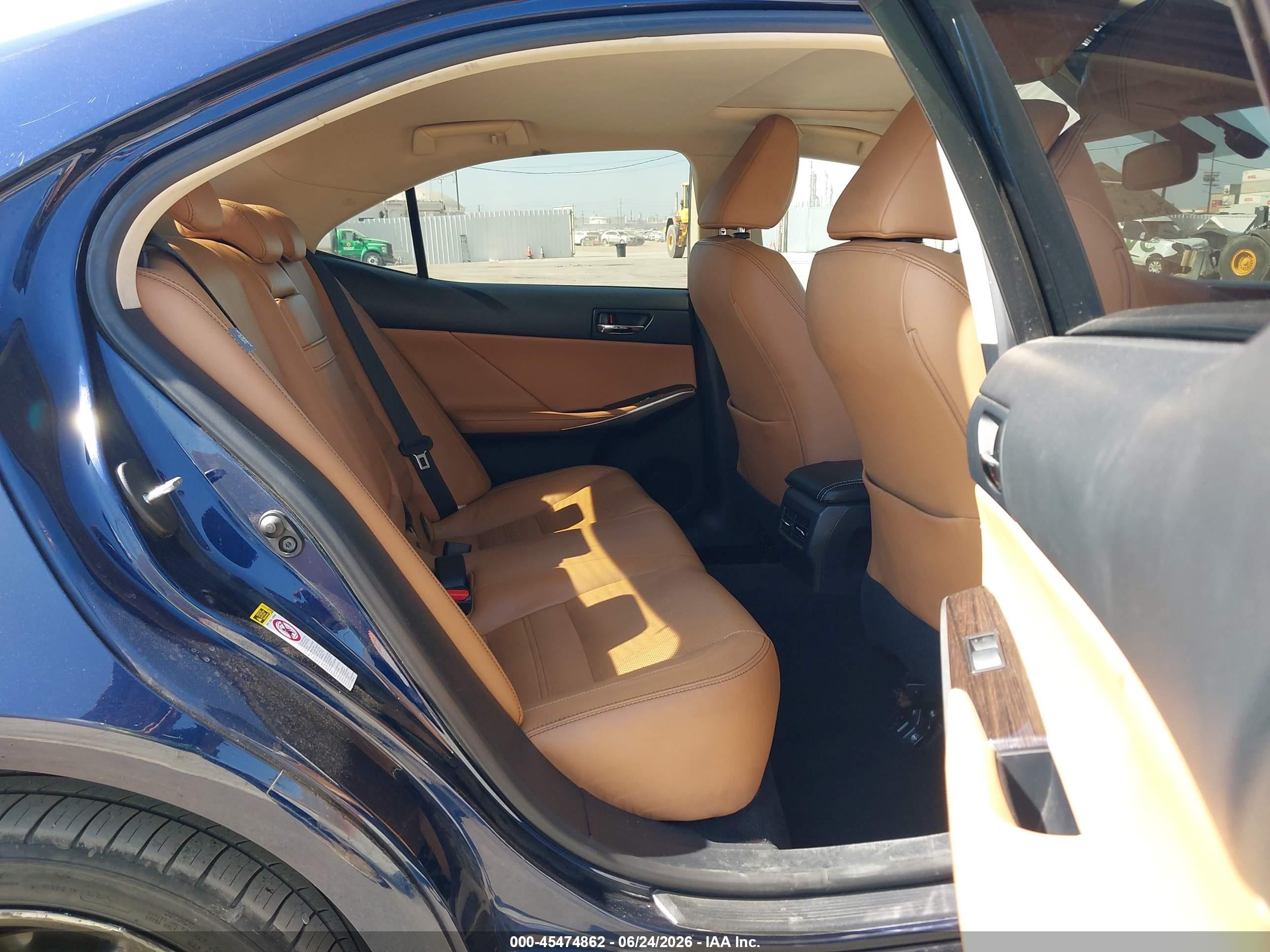 2014 Lexus Is 250   Blue vin: JTHCF1D25E5015244