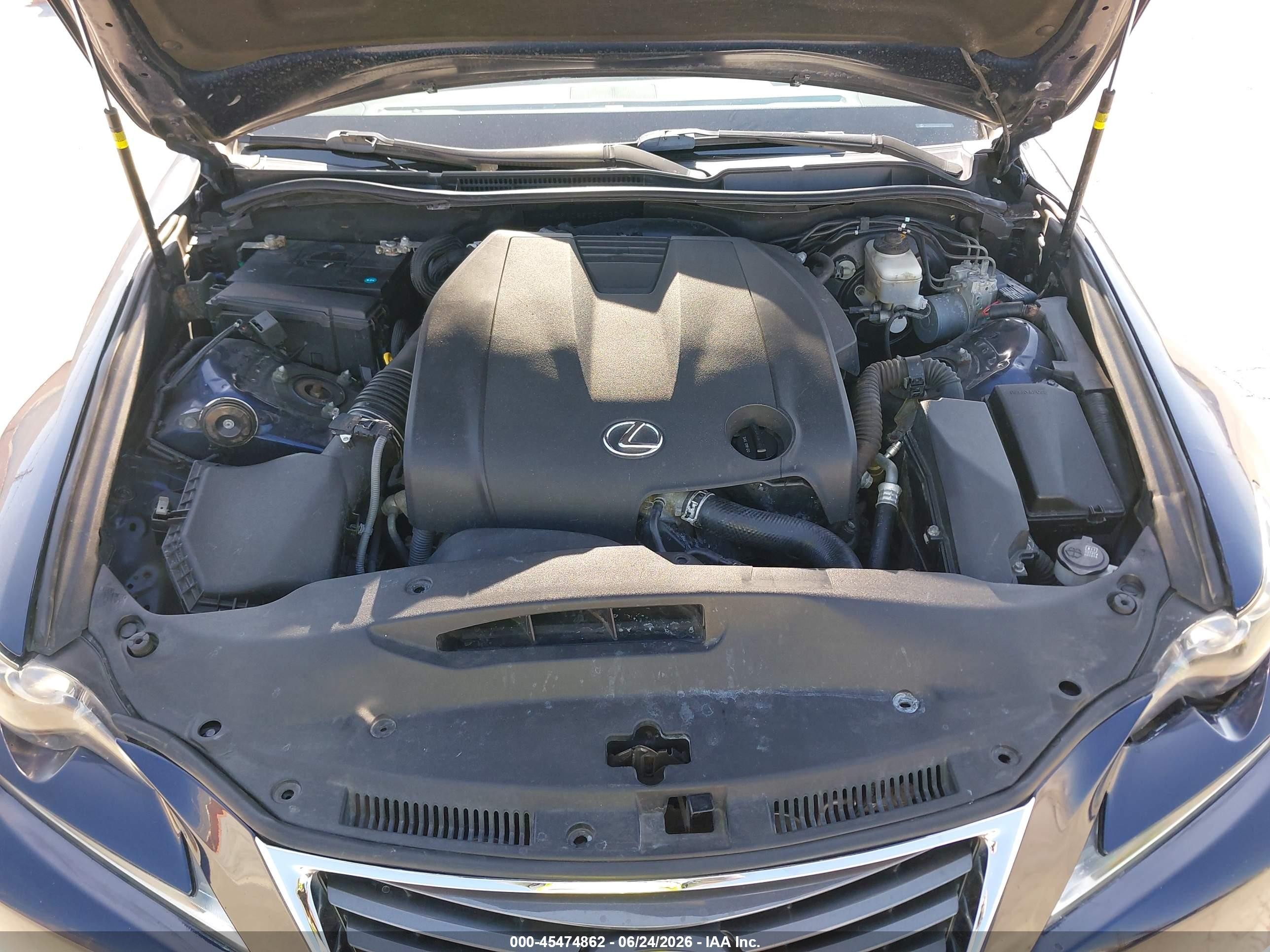 2014 Lexus Is 250   Blue vin: JTHCF1D25E5015244