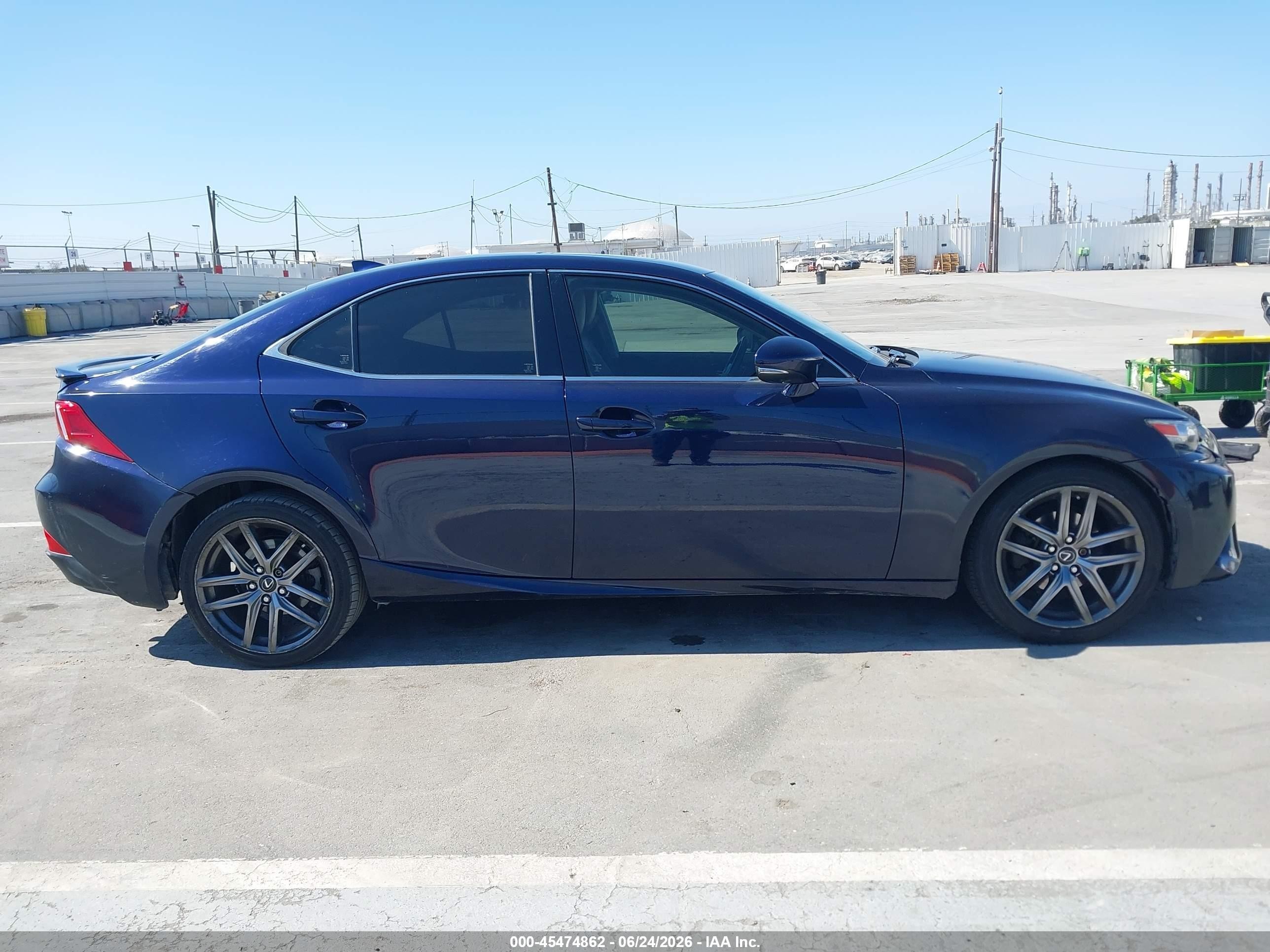 2014 Lexus Is 250   Blue vin: JTHCF1D25E5015244