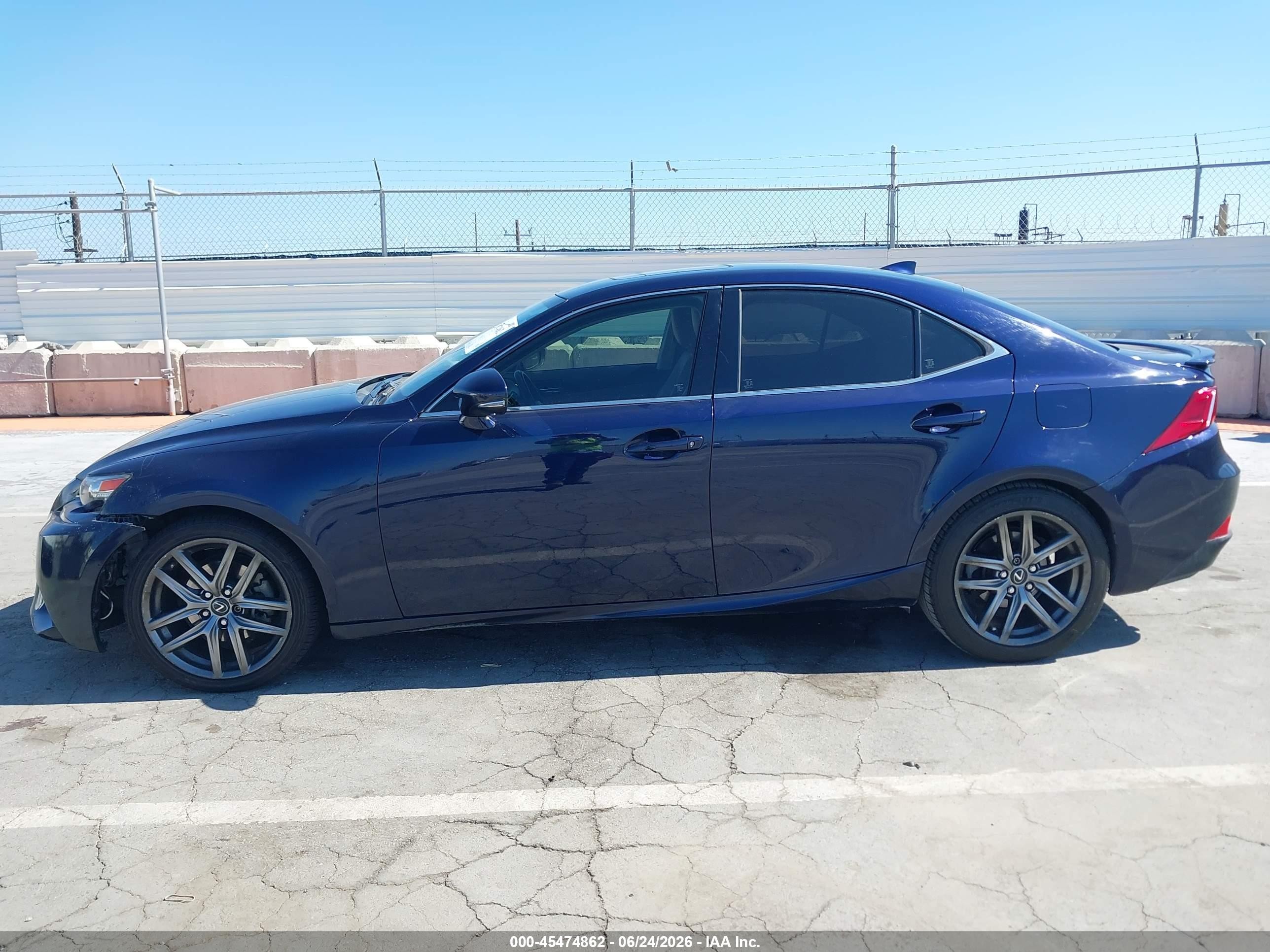 2014 Lexus Is 250   Blue vin: JTHCF1D25E5015244