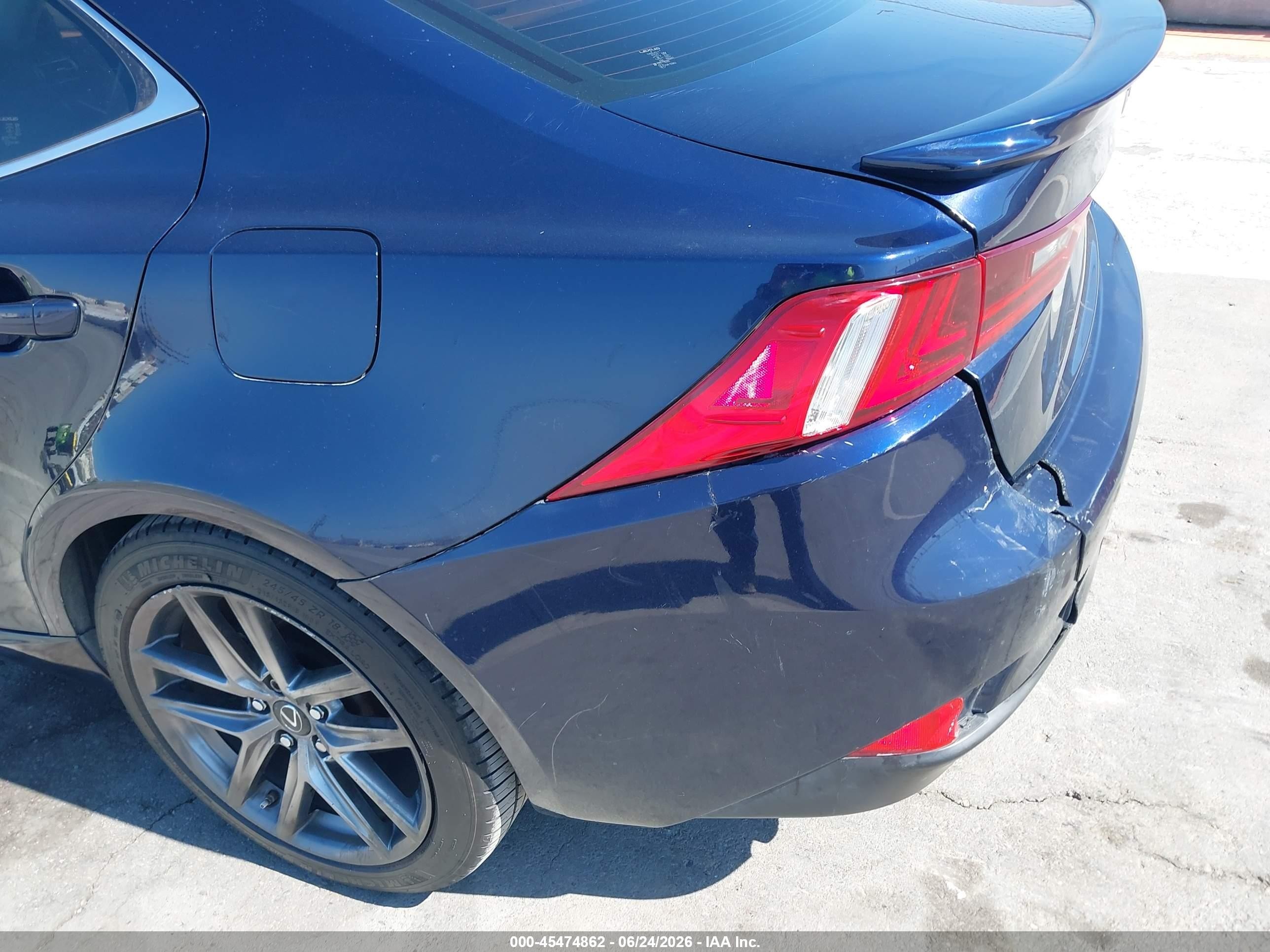 2014 Lexus Is 250   Blue vin: JTHCF1D25E5015244
