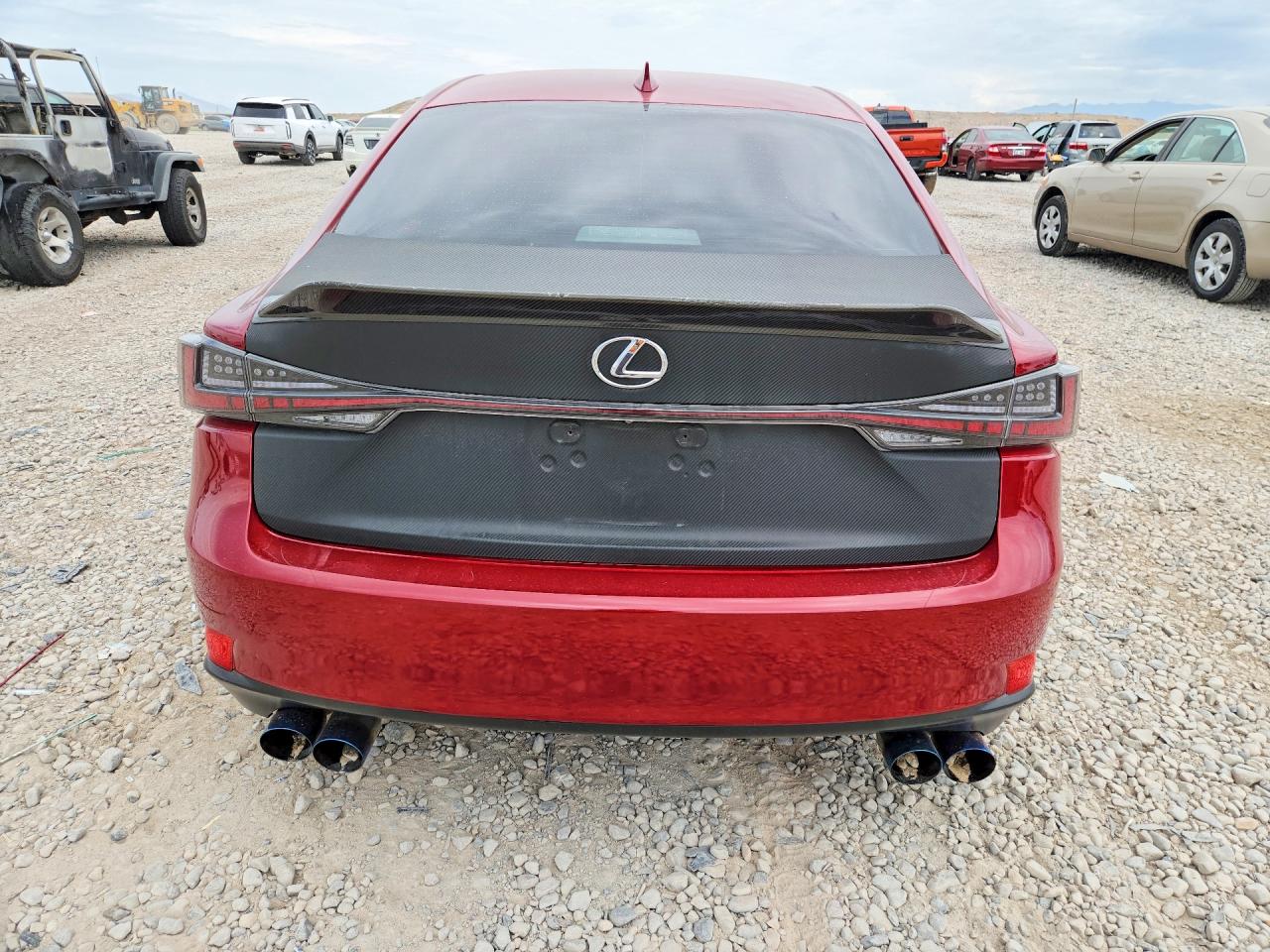 2014 Lexus Is 250 Burgundy vin: JTHCF1D25E5015261