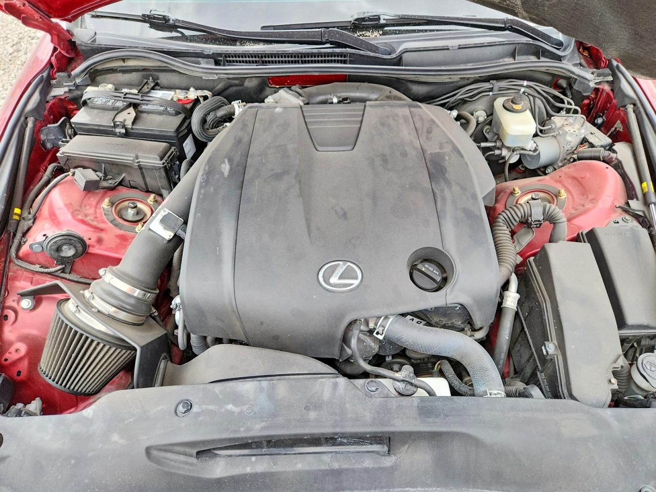 2014 Lexus Is 250 Burgundy vin: JTHCF1D25E5015261