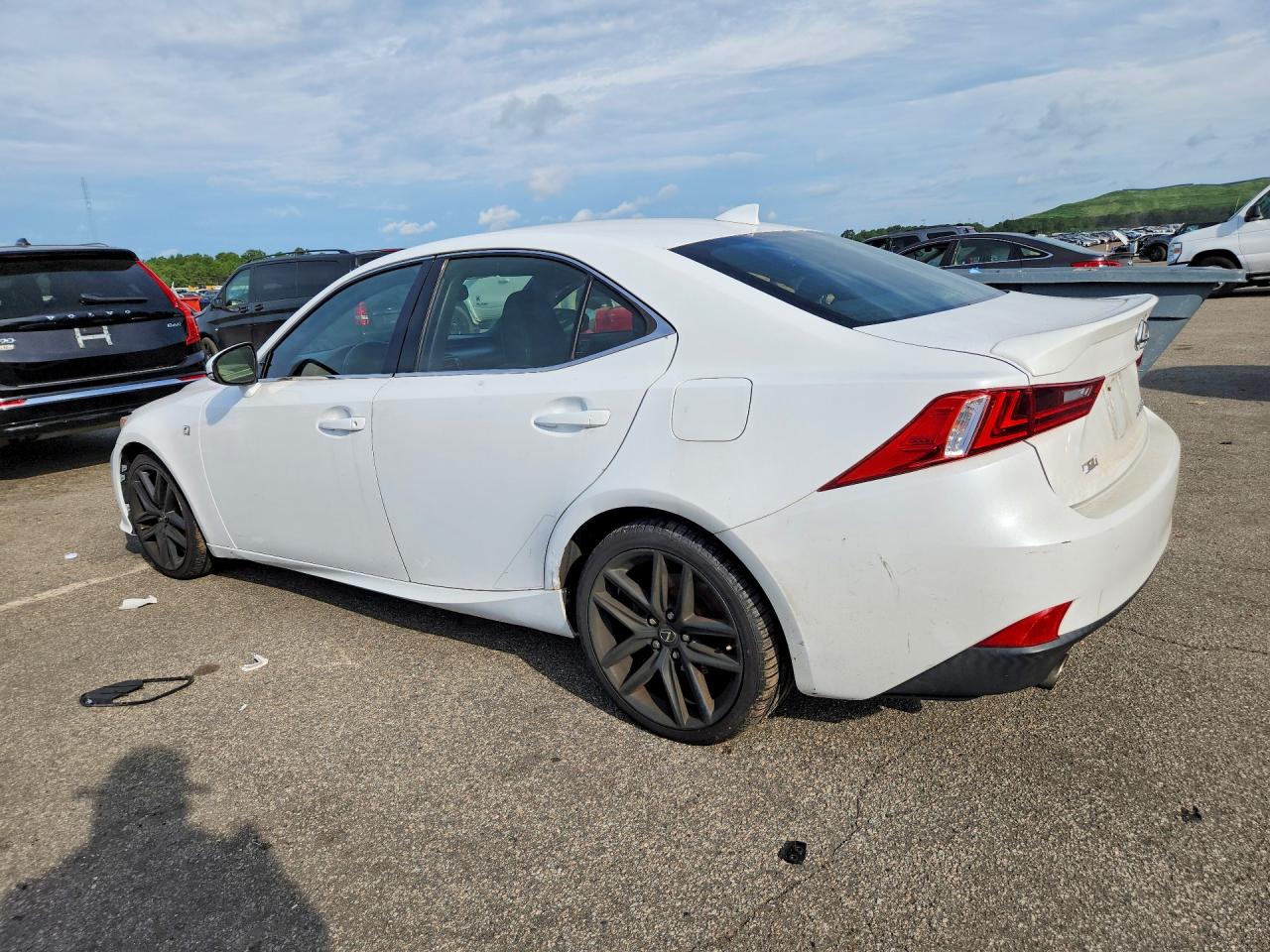 2015 Lexus Is 250 White vin: JTHCF1D25F5015990