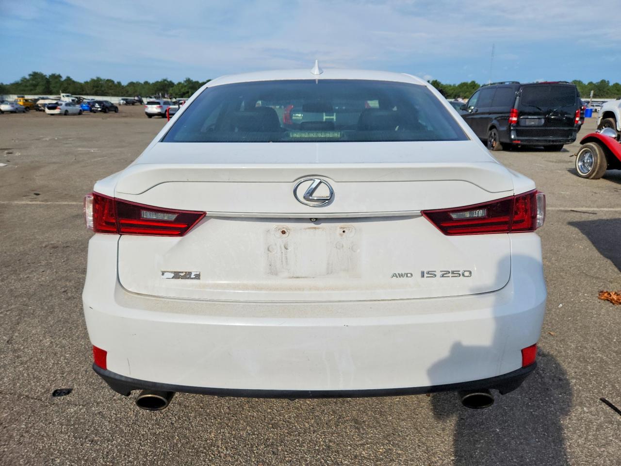 2015 Lexus Is 250 White vin: JTHCF1D25F5015990