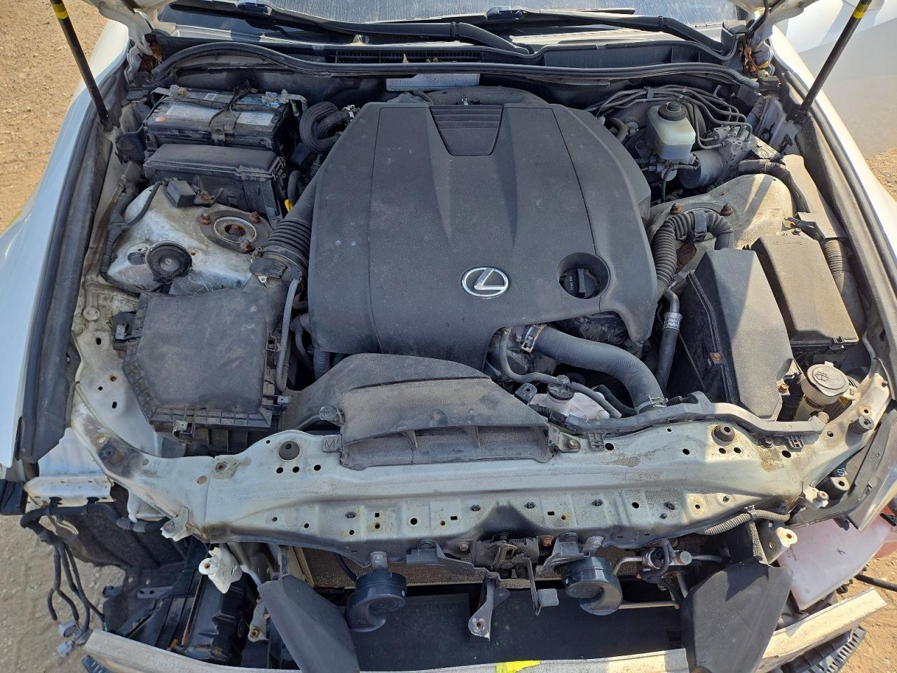 2015 Lexus Is 250 White vin: JTHCF1D25F5016007