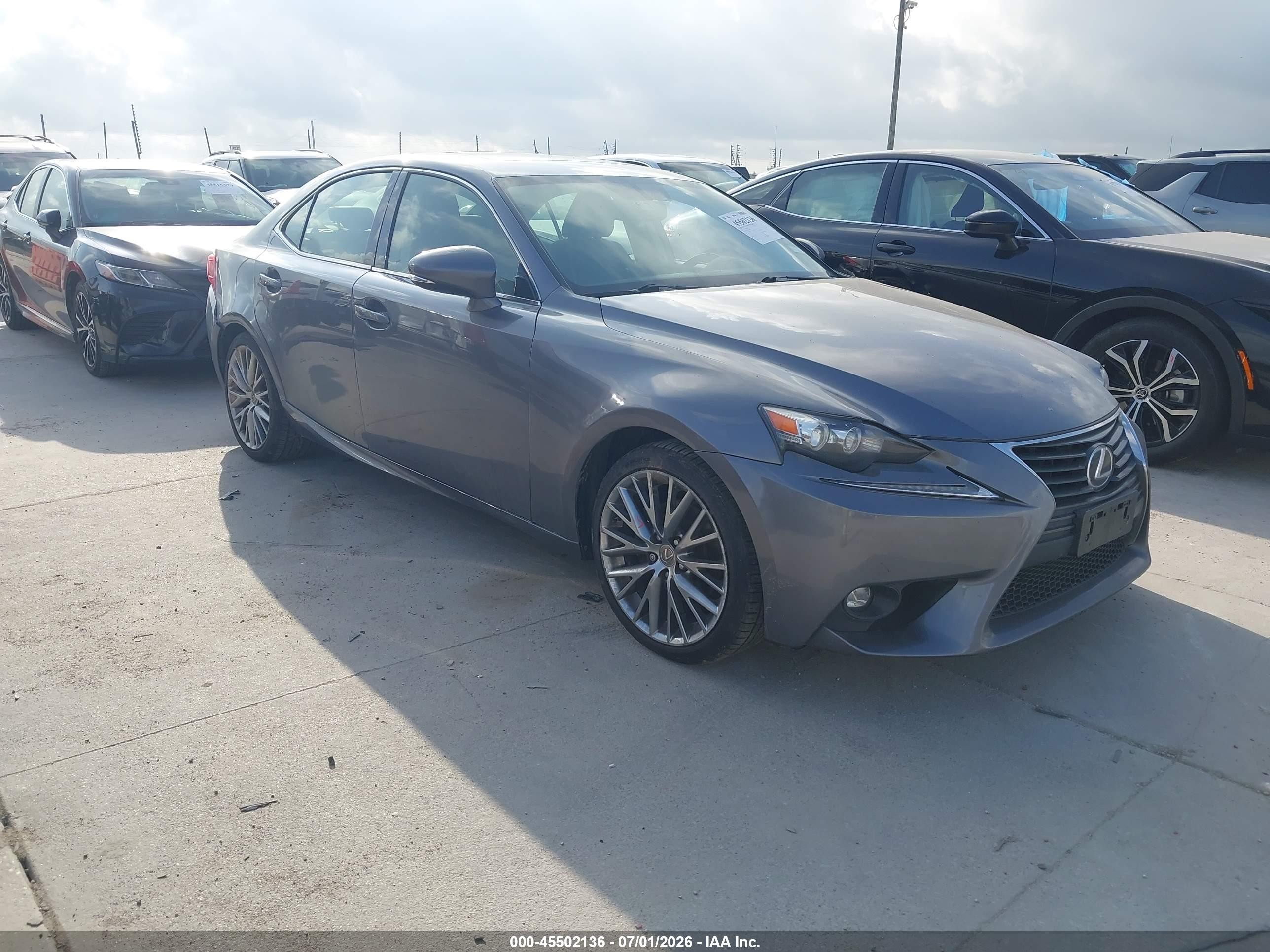 2015 Lexus Is 250   Gray vin: JTHCF1D25F5020591