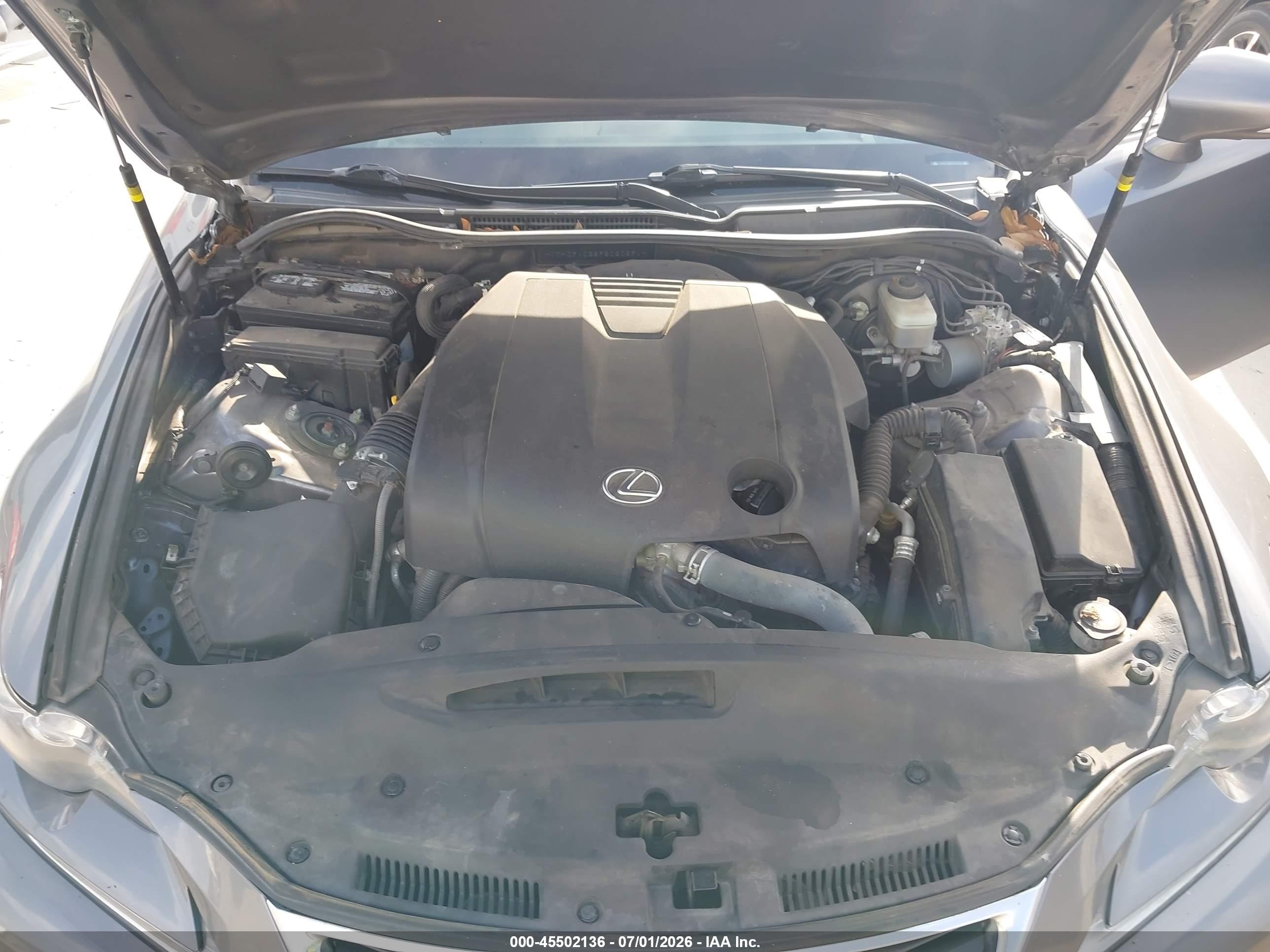 2015 Lexus Is 250   Серый vin: JTHCF1D25F5020591