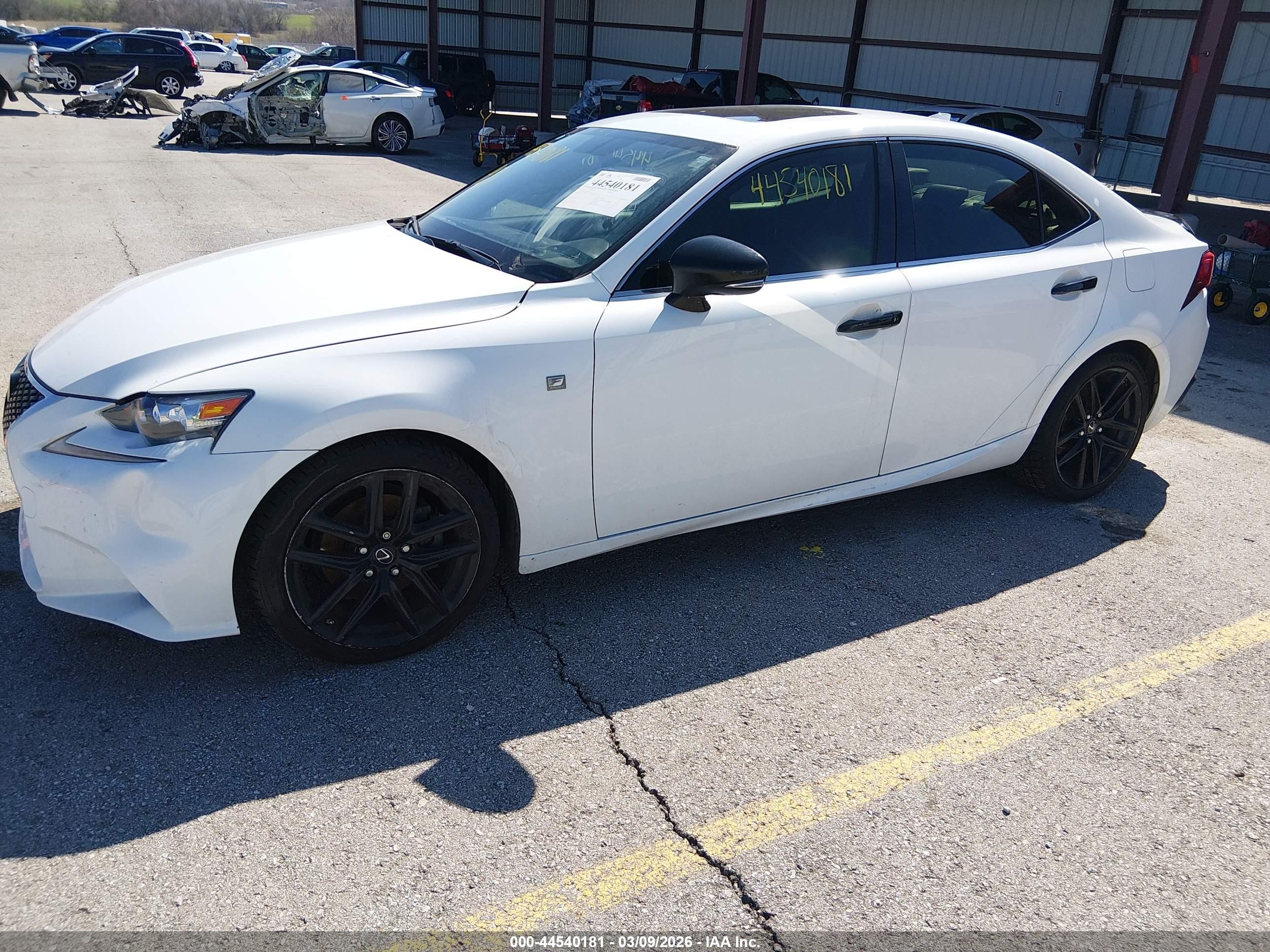 2015 Lexus Is 250 Crafted Line White vin: JTHCF1D25F5023409