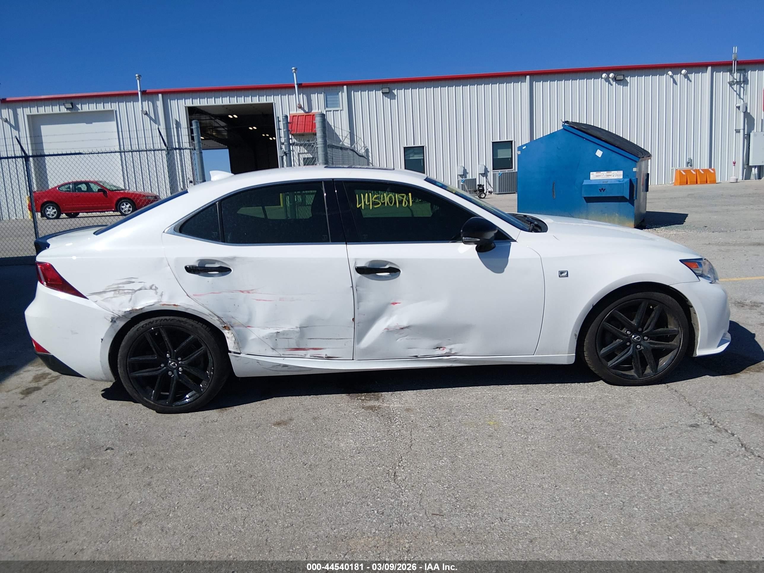 2015 Lexus Is 250 Crafted Line White vin: JTHCF1D25F5023409