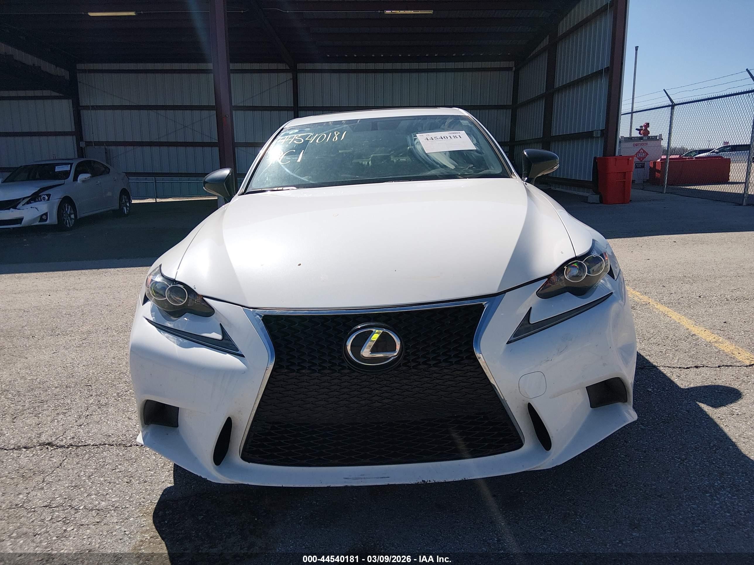 2015 Lexus Is 250 Crafted Line White vin: JTHCF1D25F5023409