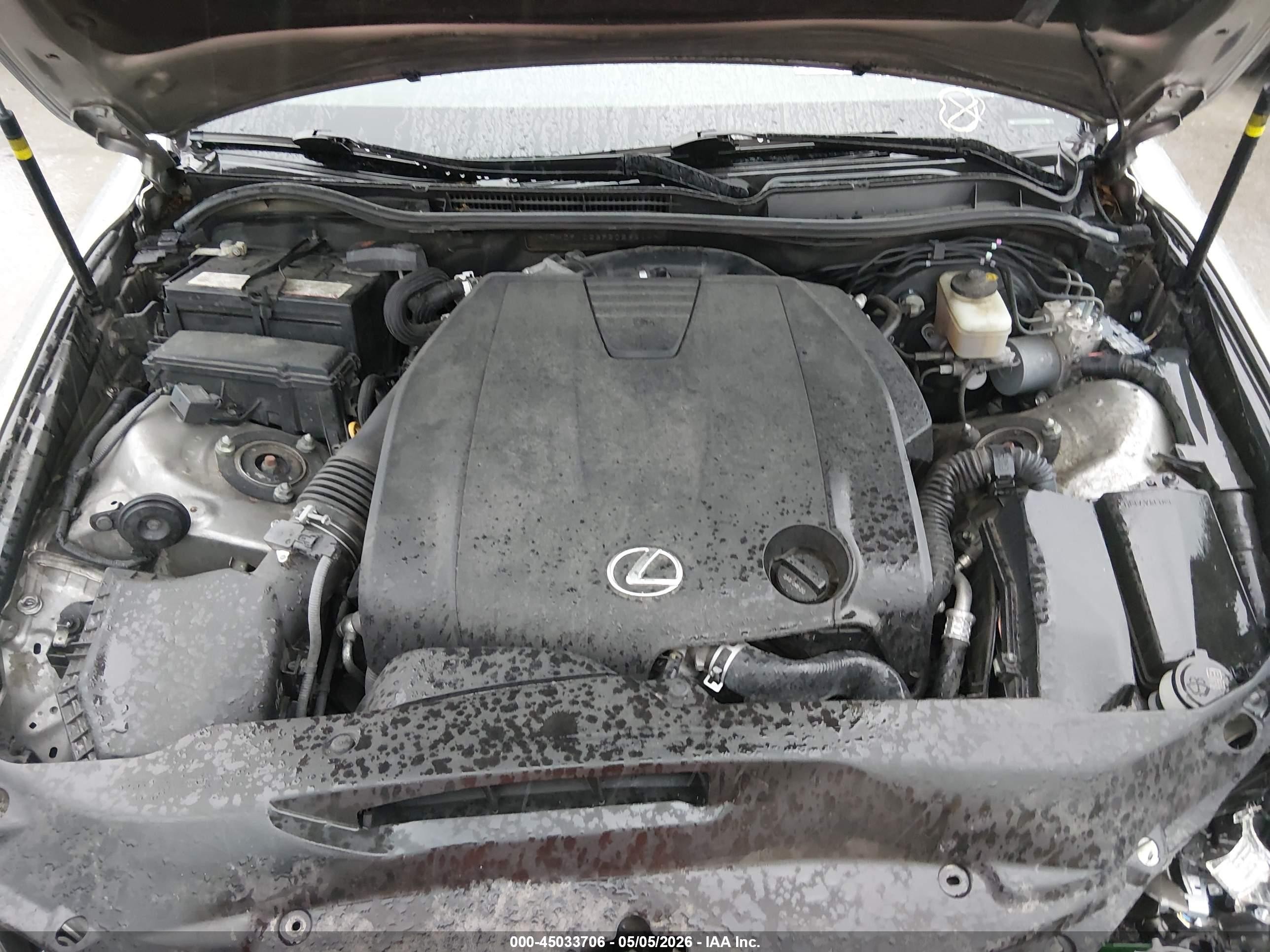 2015 Lexus Is 250   Silver vin: JTHCF1D25F5026214