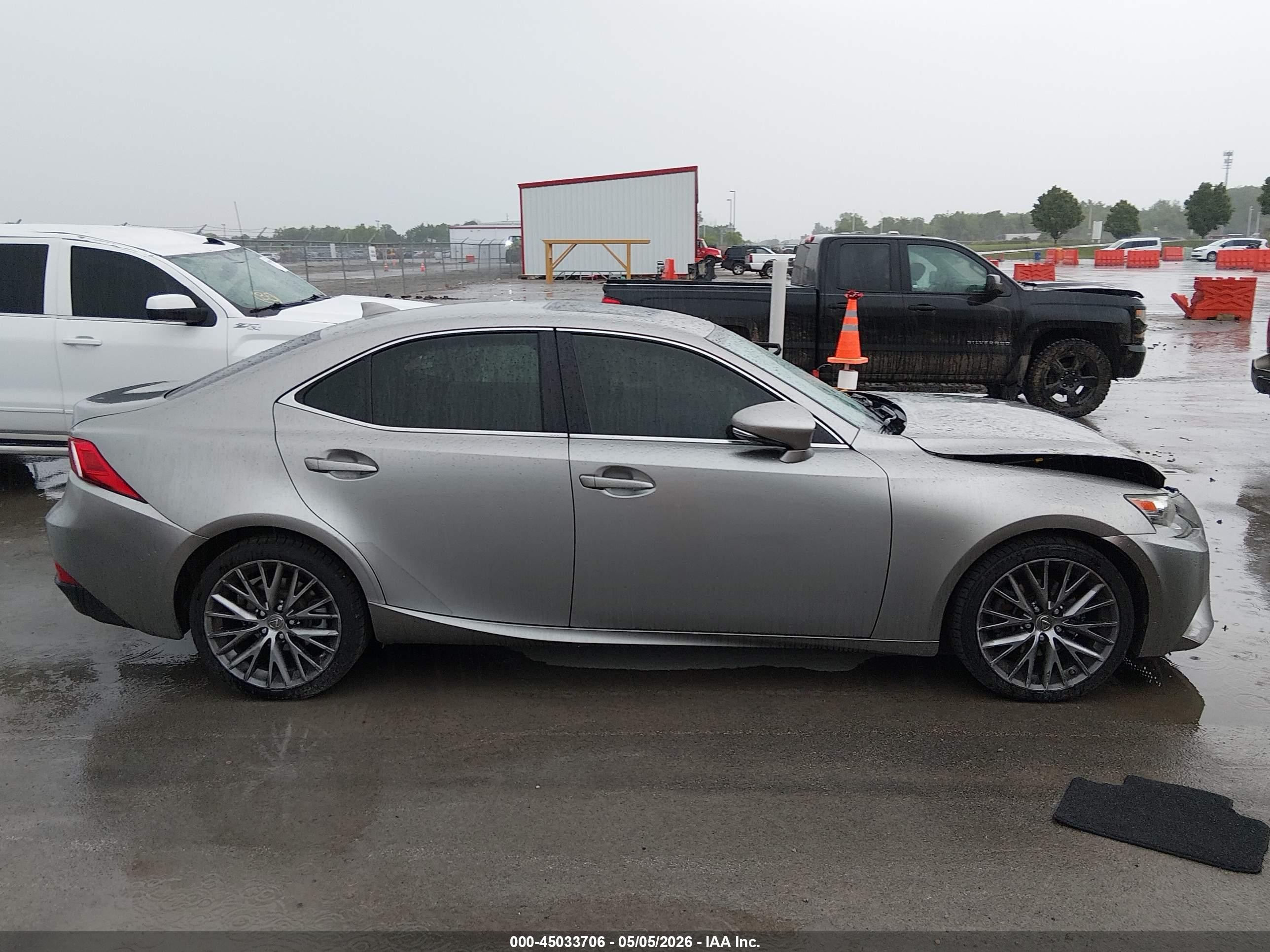 2015 Lexus Is 250   Silver vin: JTHCF1D25F5026214