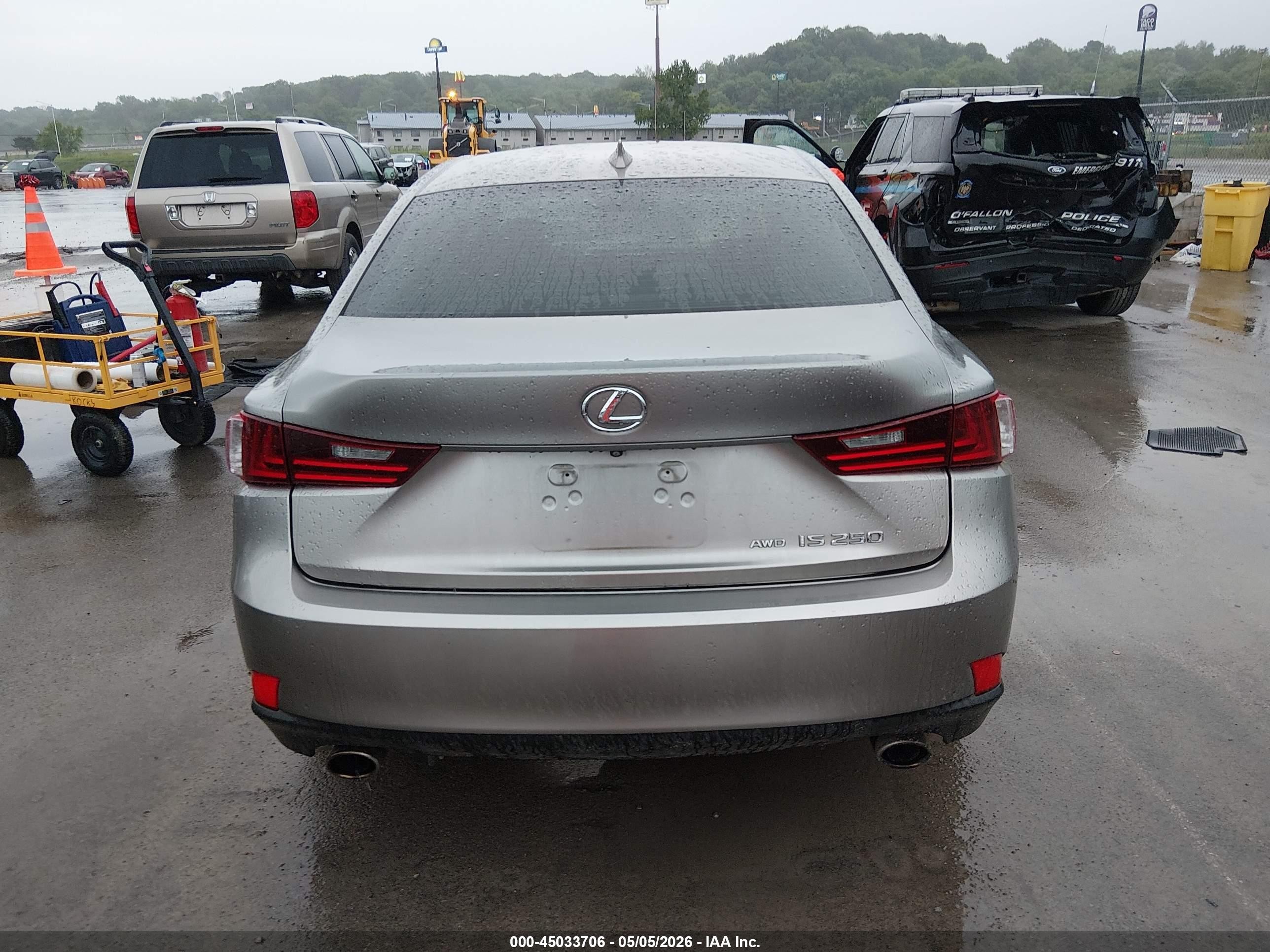 2015 Lexus Is 250   Silver vin: JTHCF1D25F5026214