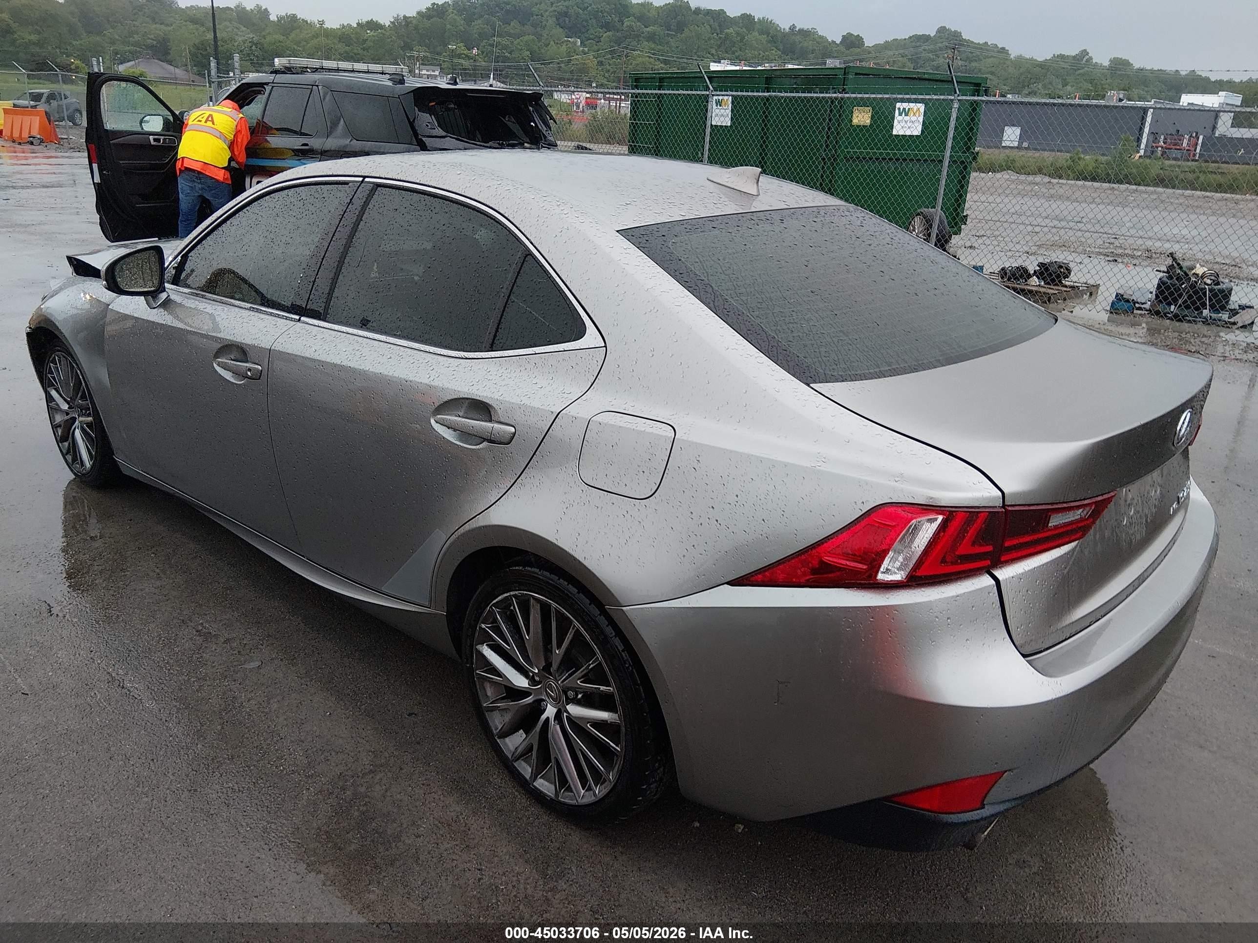 2015 Lexus Is 250   Silver vin: JTHCF1D25F5026214