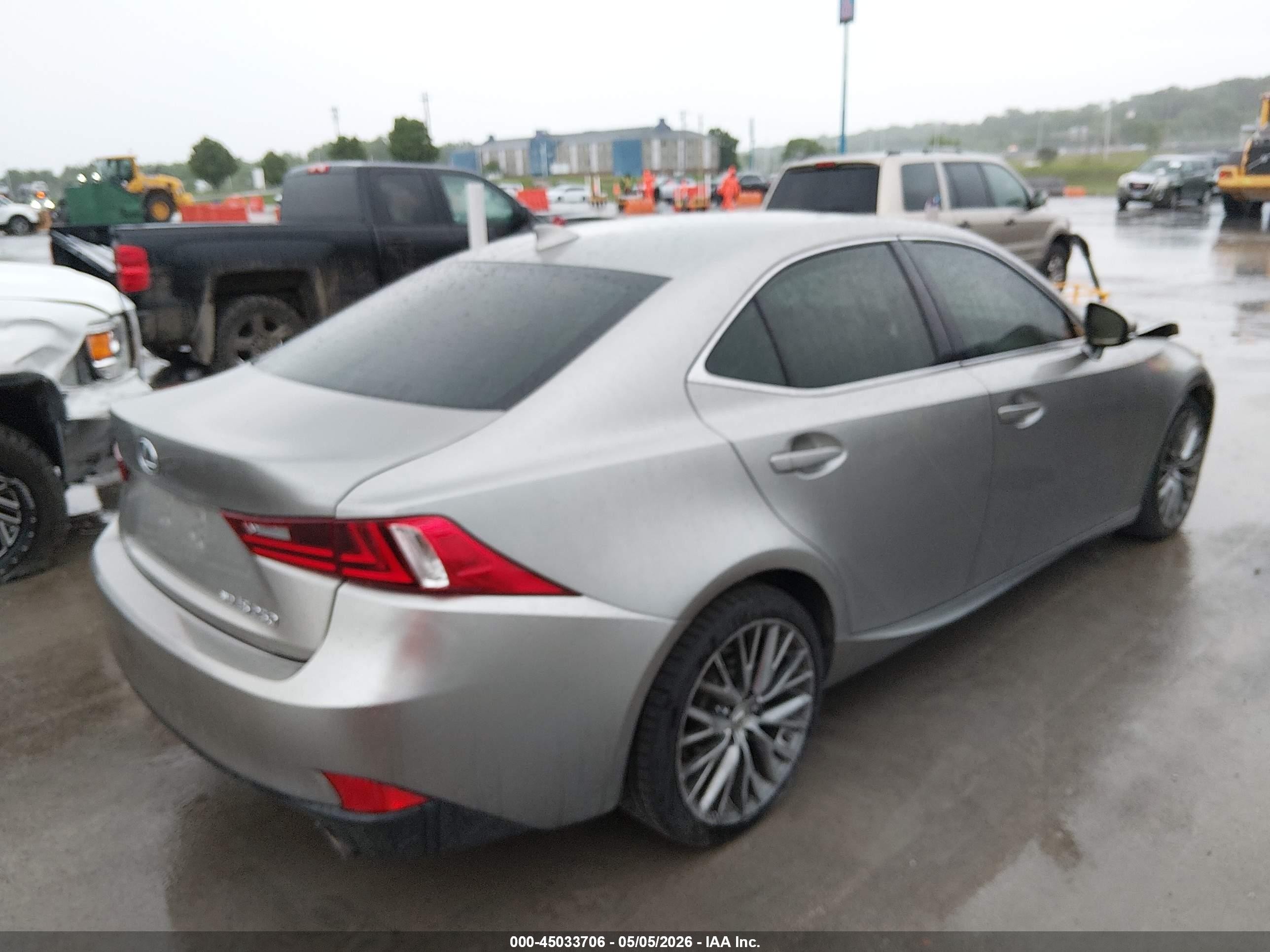 2015 Lexus Is 250   Silver vin: JTHCF1D25F5026214