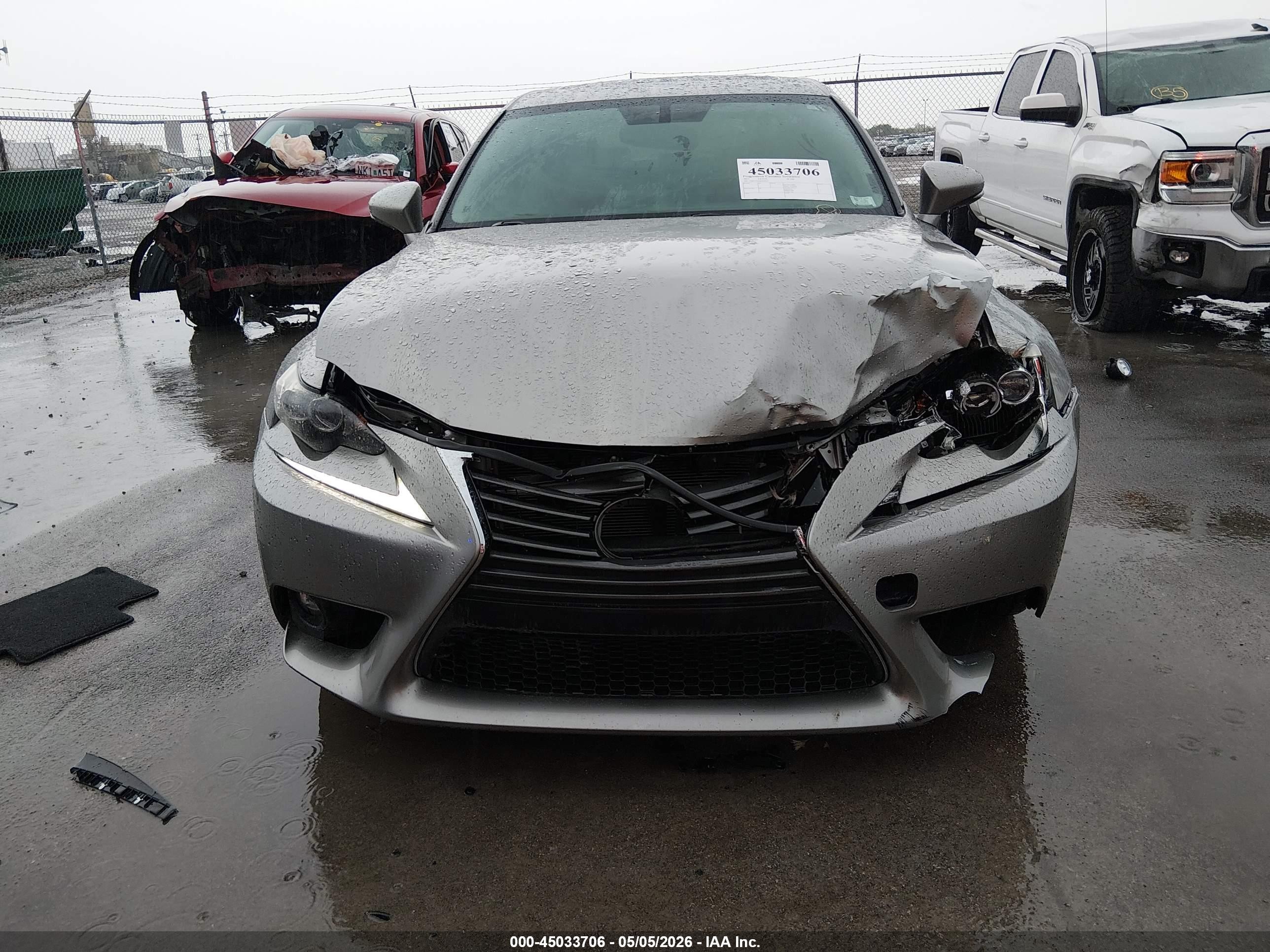 2015 Lexus Is 250   Silver vin: JTHCF1D25F5026214