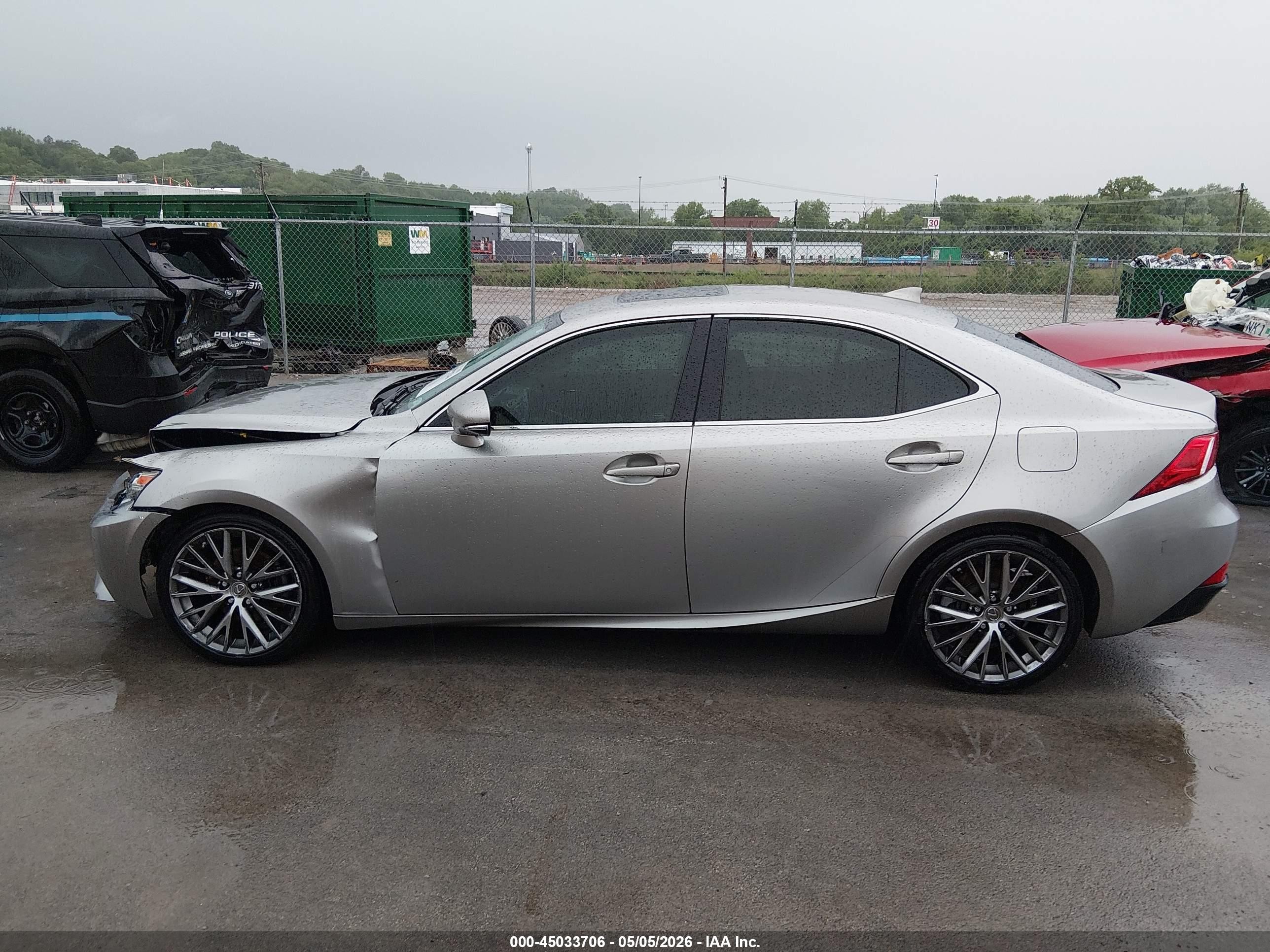 2015 Lexus Is 250   Silver vin: JTHCF1D25F5026214