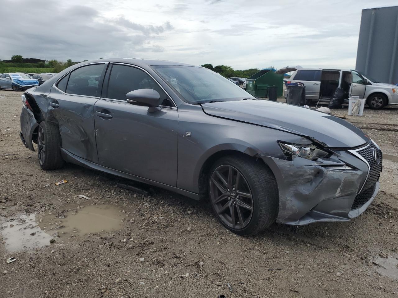 2015 Lexus Is 250 Charcoal vin: JTHCF1D25F5027167