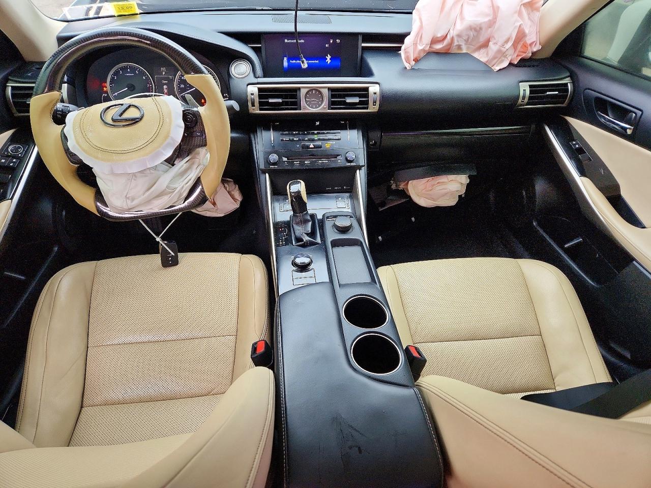 2014 Lexus Is 250 White vin: JTHCF1D26E5000963