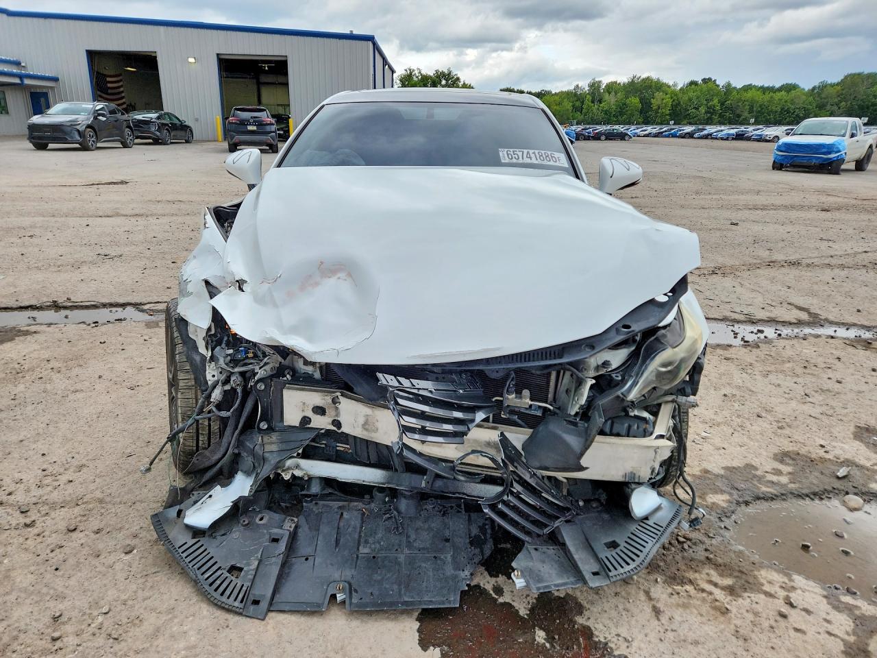 2014 Lexus Is 250 White vin: JTHCF1D26E5000963
