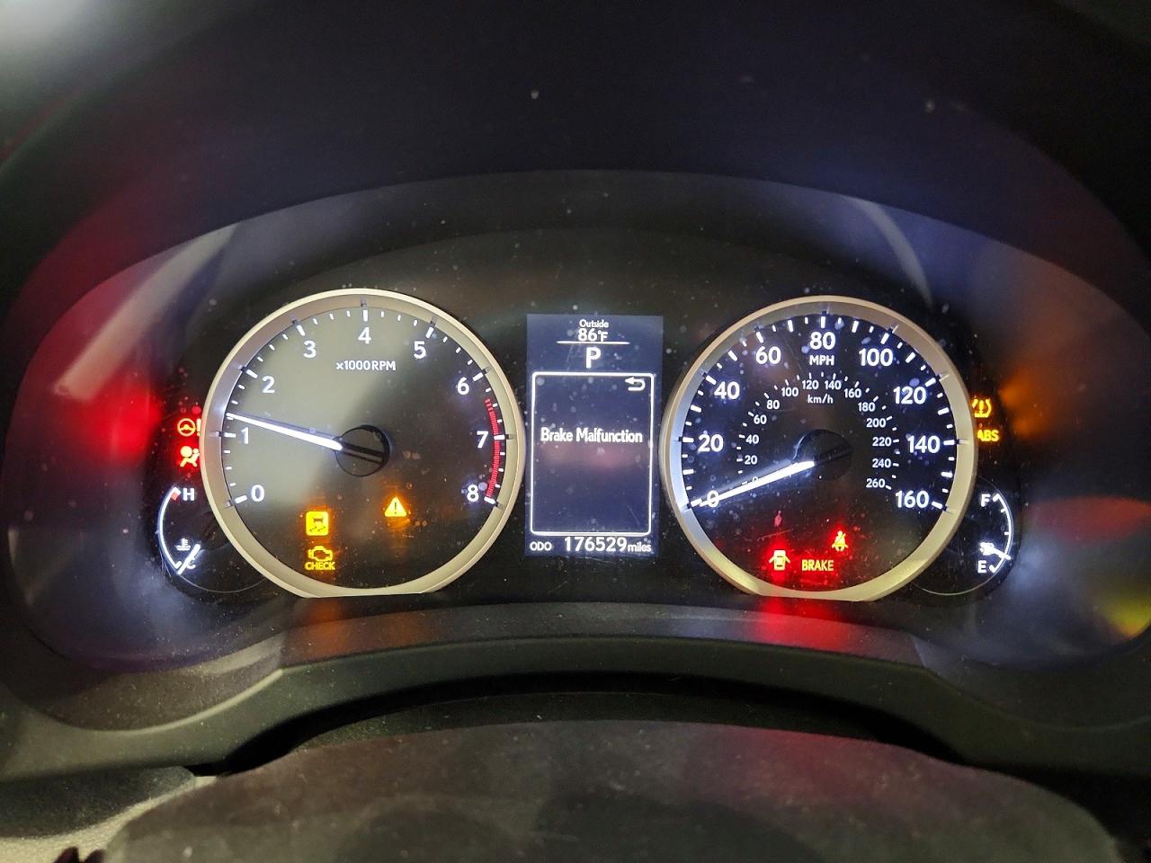 2014 Lexus Is 250 Charcoal vin: JTHCF1D26E5003653