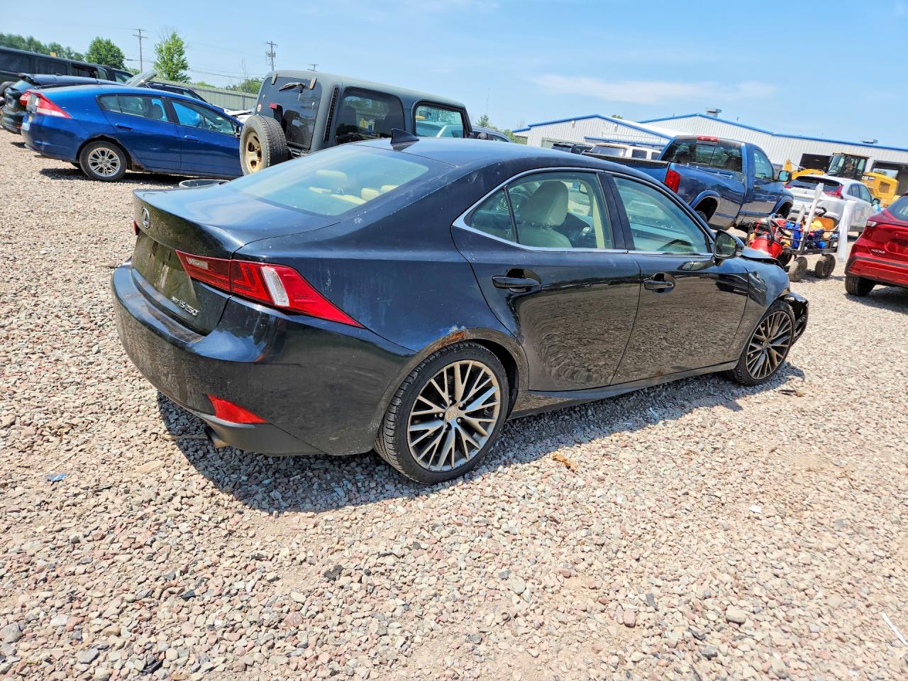 2014 Lexus Is 250 Black vin: JTHCF1D26E5005659