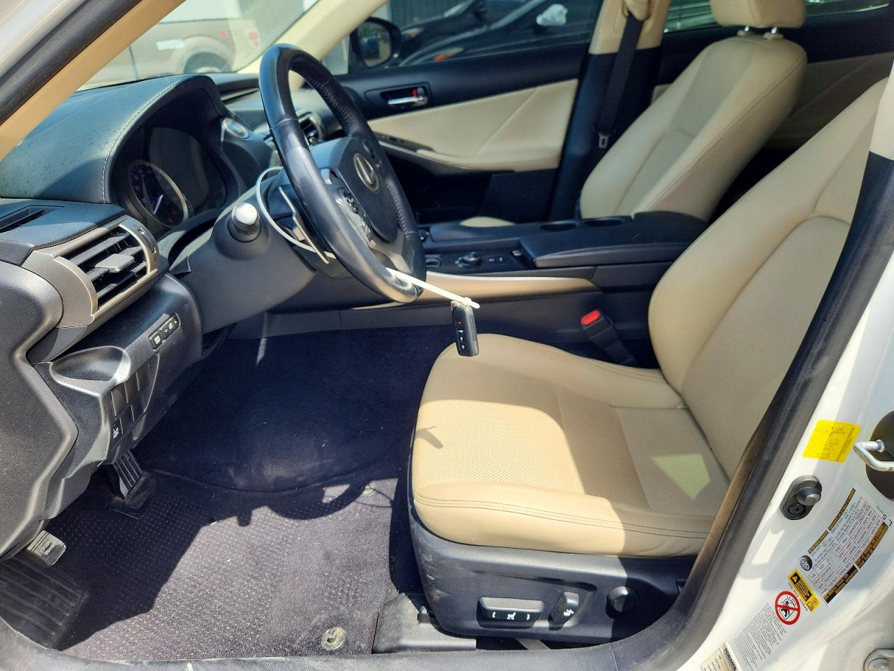 2014 Lexus Is 250 Белый vin: JTHCF1D26E5006018