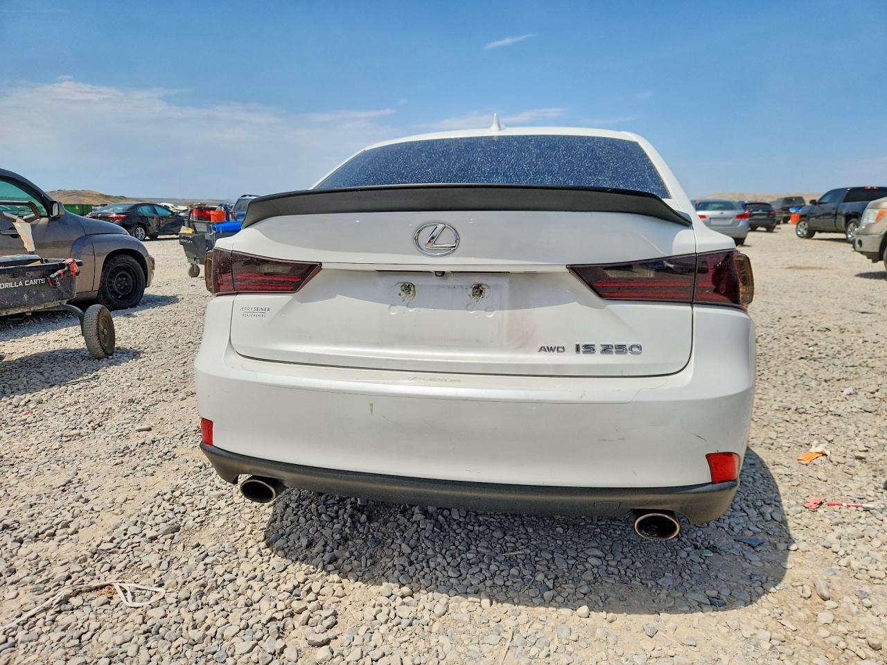 2014 Lexus Is 250 Белый vin: JTHCF1D26E5006018