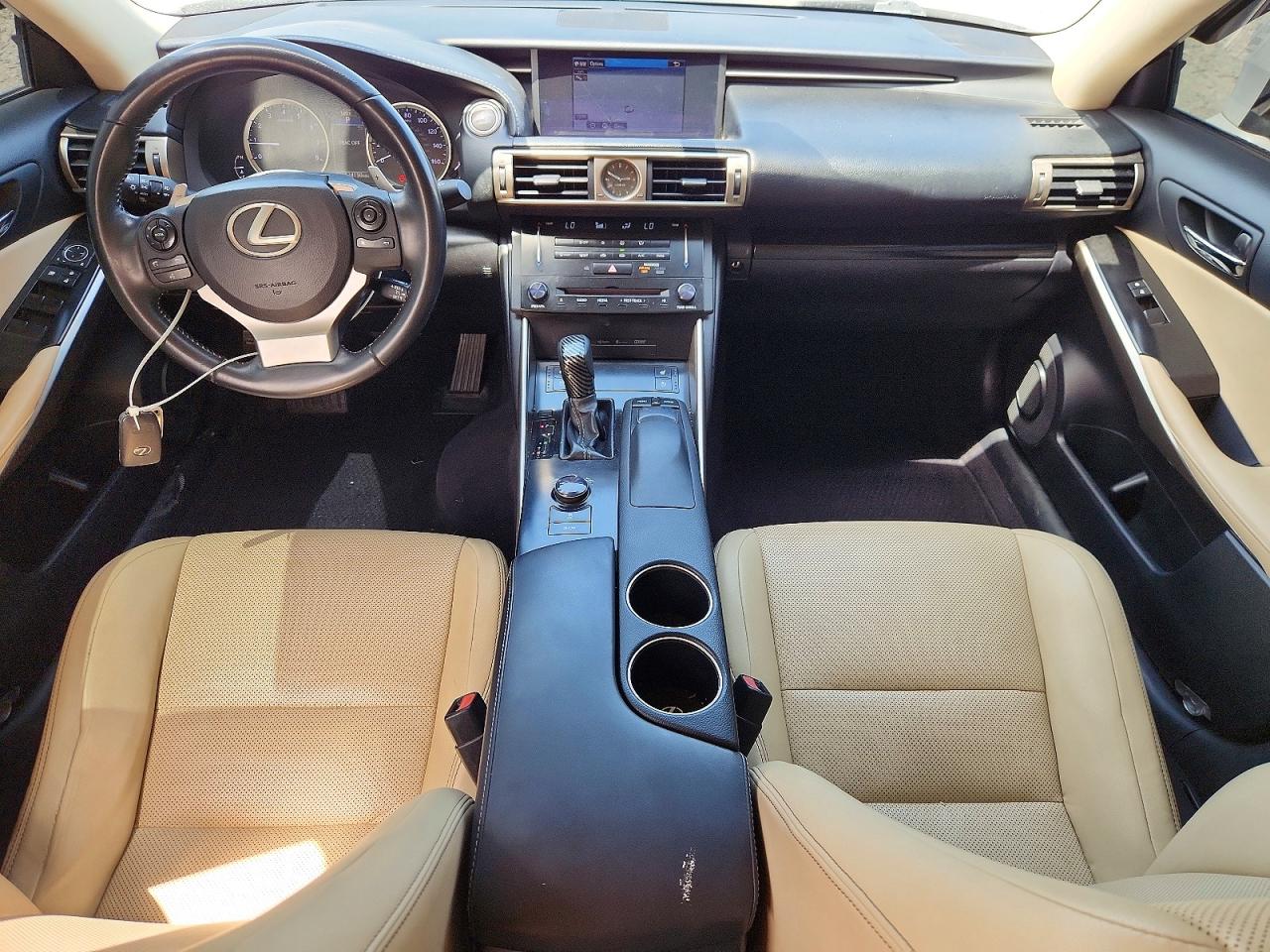 2014 Lexus Is 250 Белый vin: JTHCF1D26E5006018