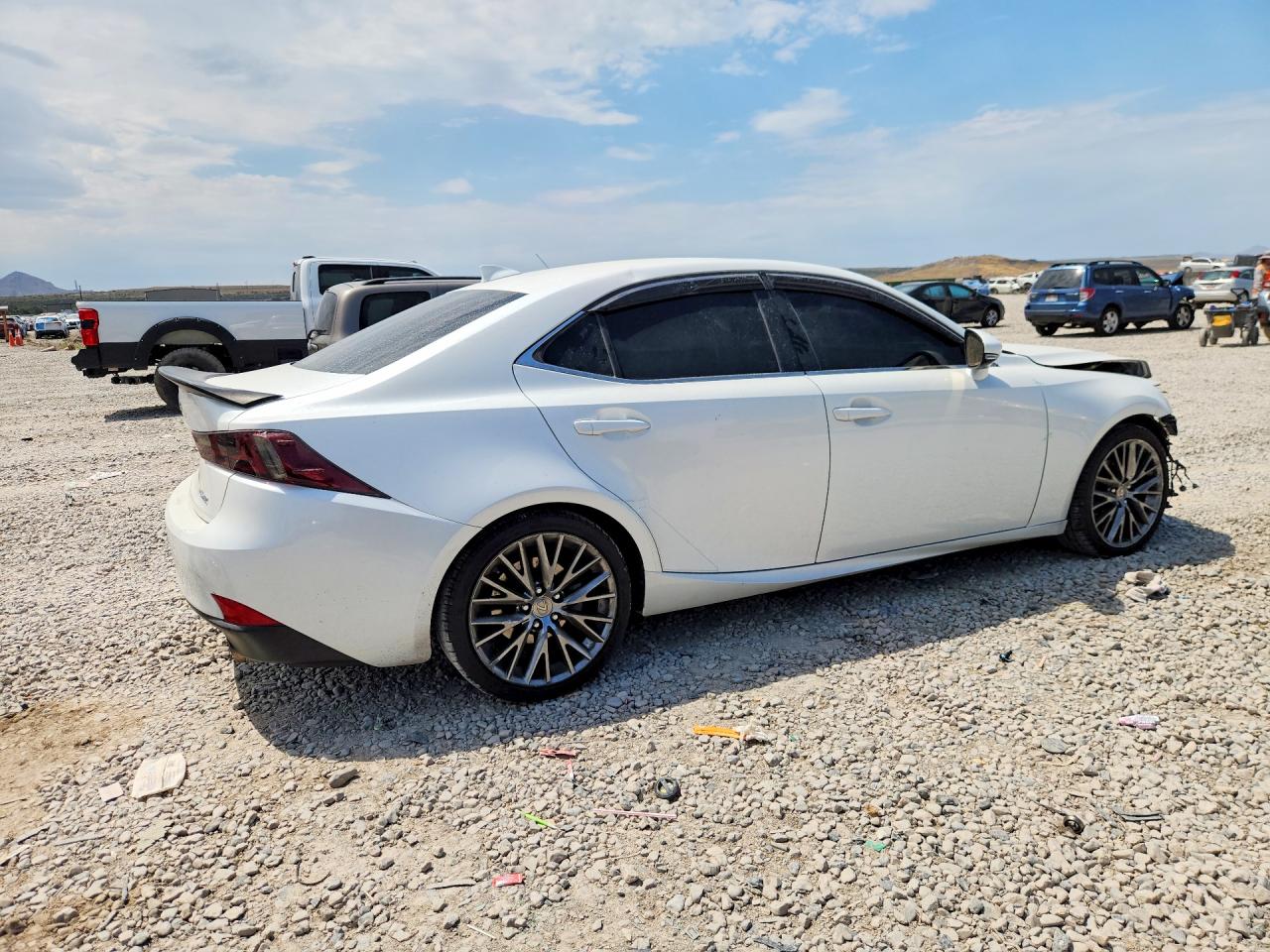 2014 Lexus Is 250 Белый vin: JTHCF1D26E5006018