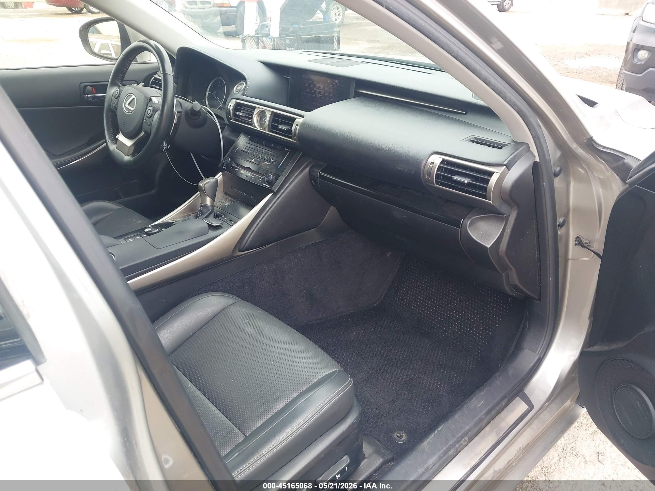 2014 Lexus Is 250   Серый vin: JTHCF1D26E5008061