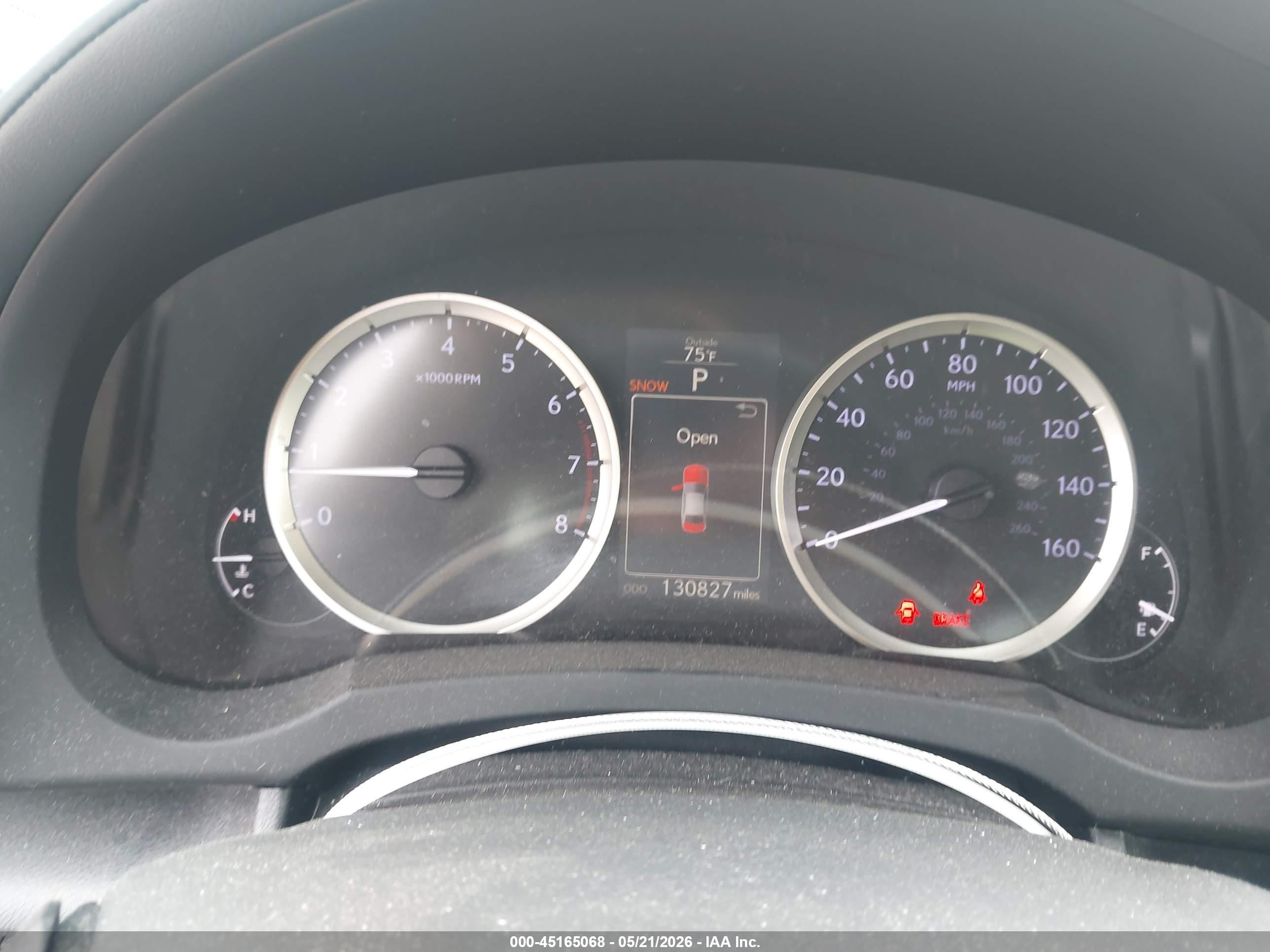 2014 Lexus Is 250   Серый vin: JTHCF1D26E5008061