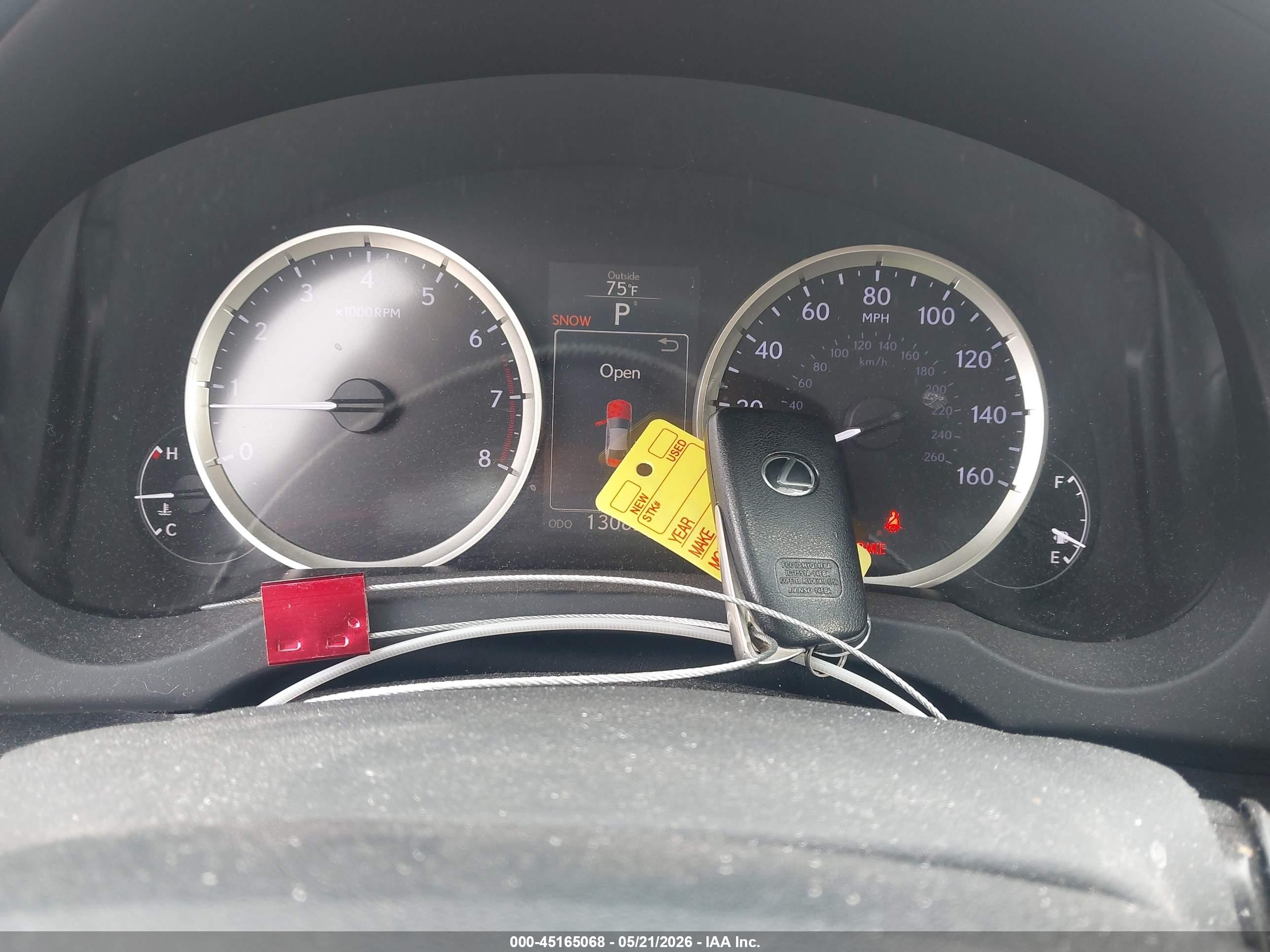 2014 Lexus Is 250   Серый vin: JTHCF1D26E5008061