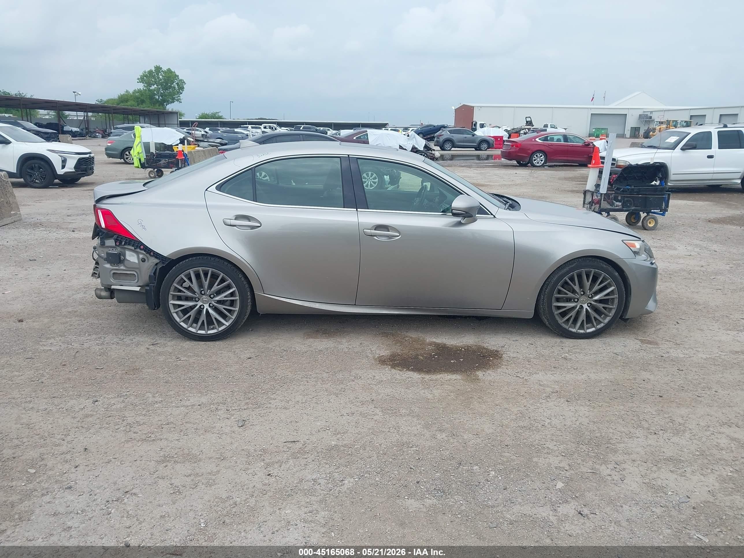 2014 Lexus Is 250   Серый vin: JTHCF1D26E5008061