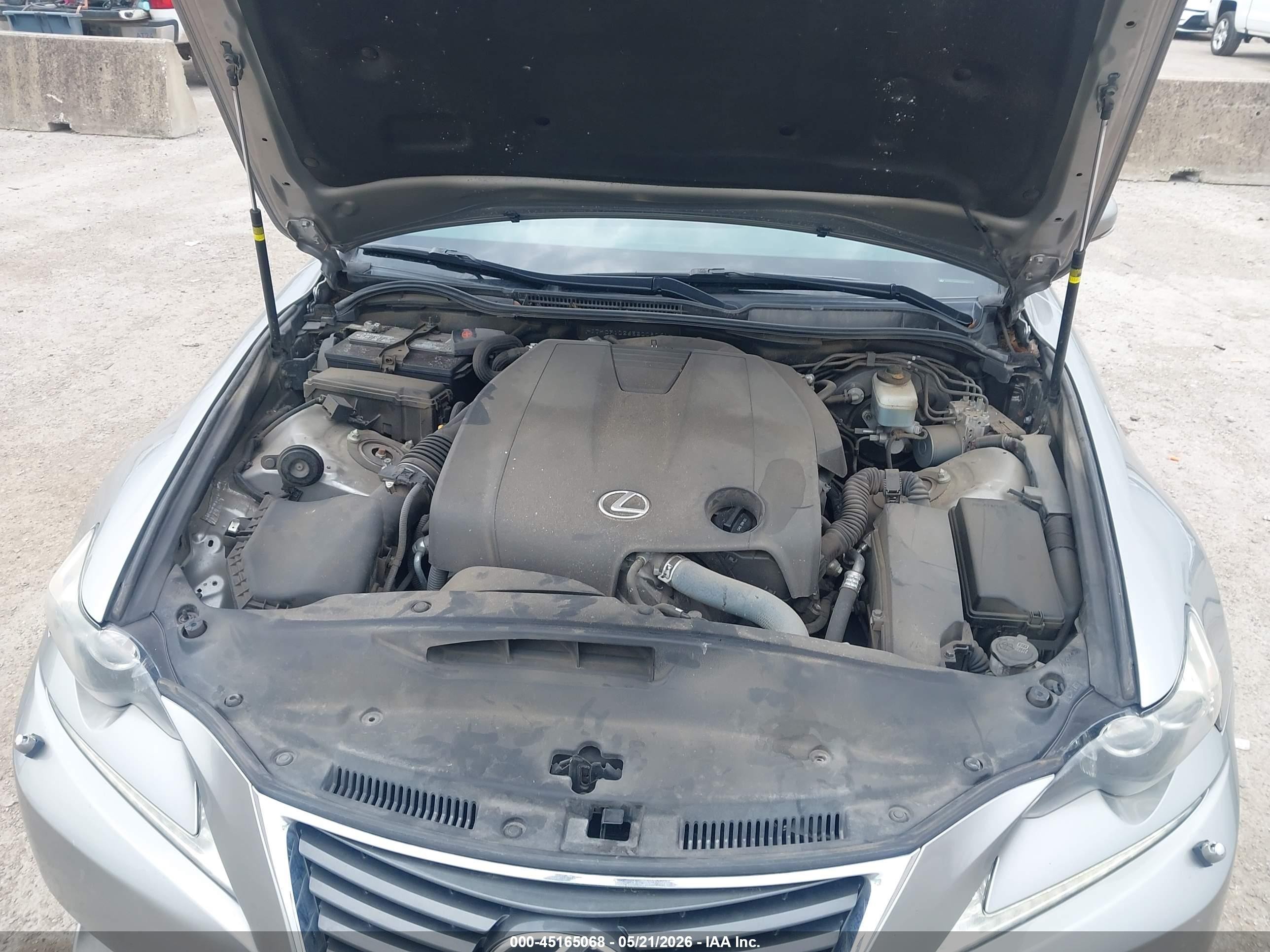 2014 Lexus Is 250   Серый vin: JTHCF1D26E5008061