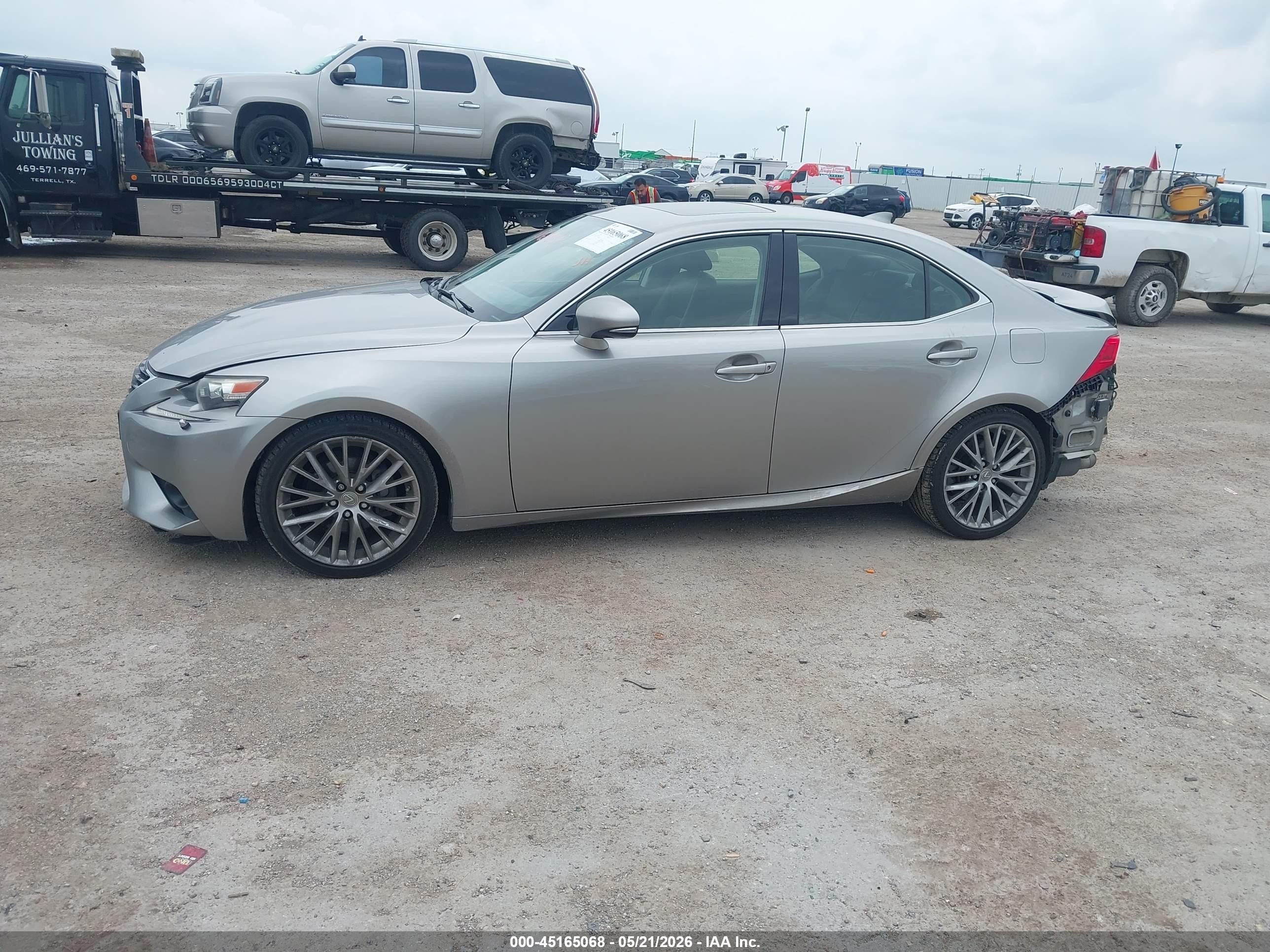 2014 Lexus Is 250   Серый vin: JTHCF1D26E5008061